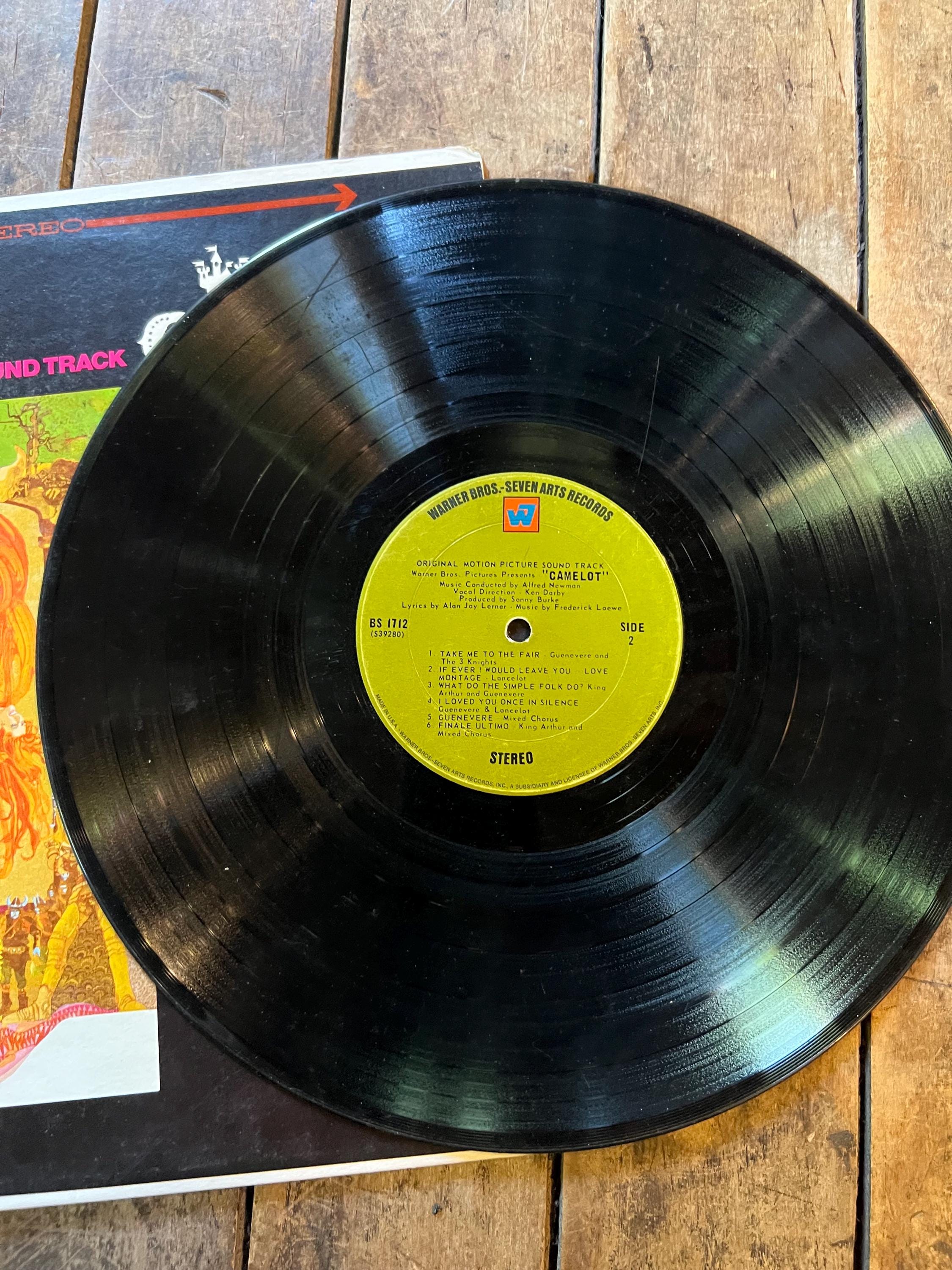 Camelot (Original Motion Picture Soundtrack) LP- 1967 Warner Bros Retro Vinyl Record