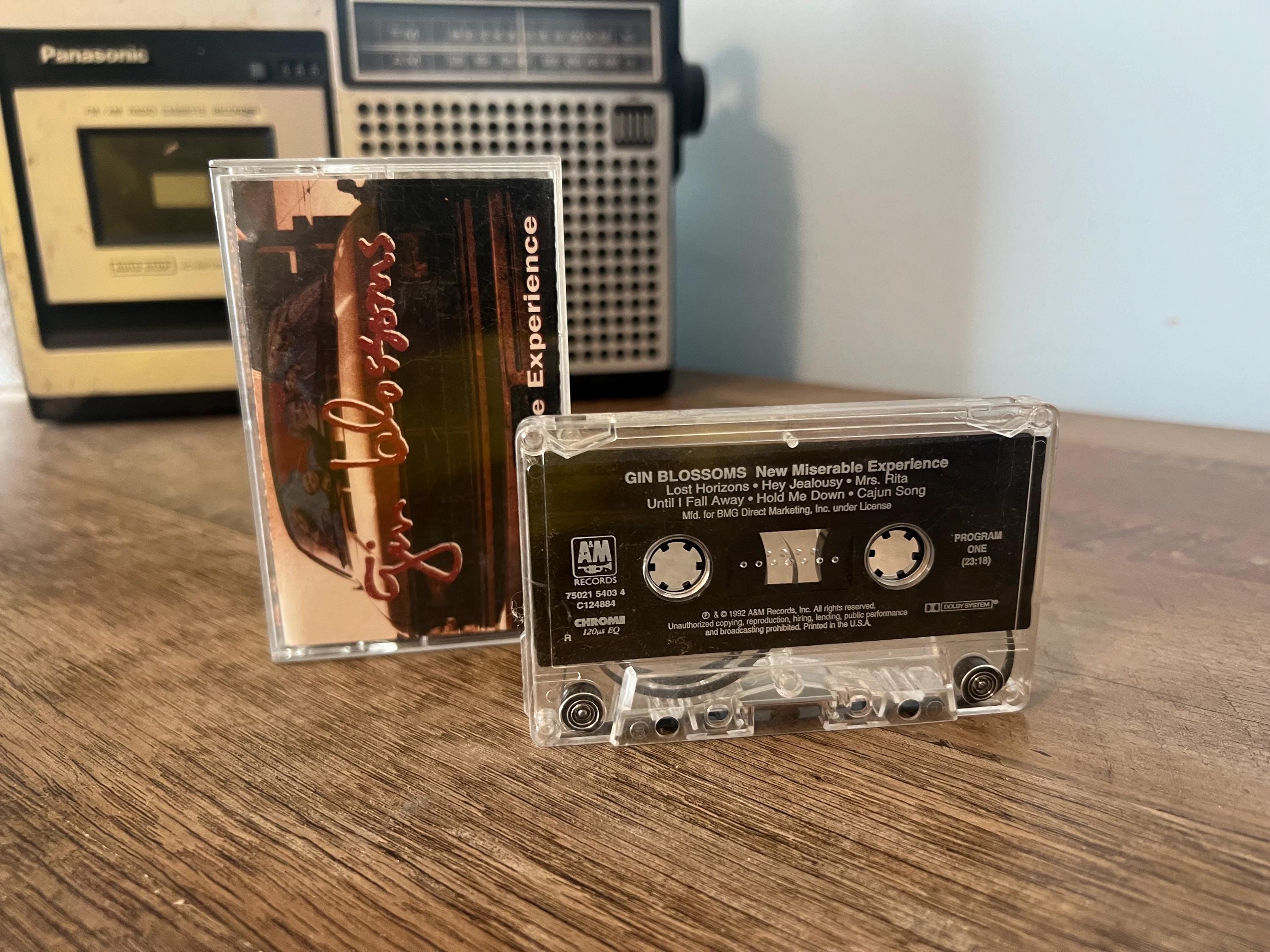 Vintage 1992 Gin Blossoms "New Miserable Experience" Cassette Tape
