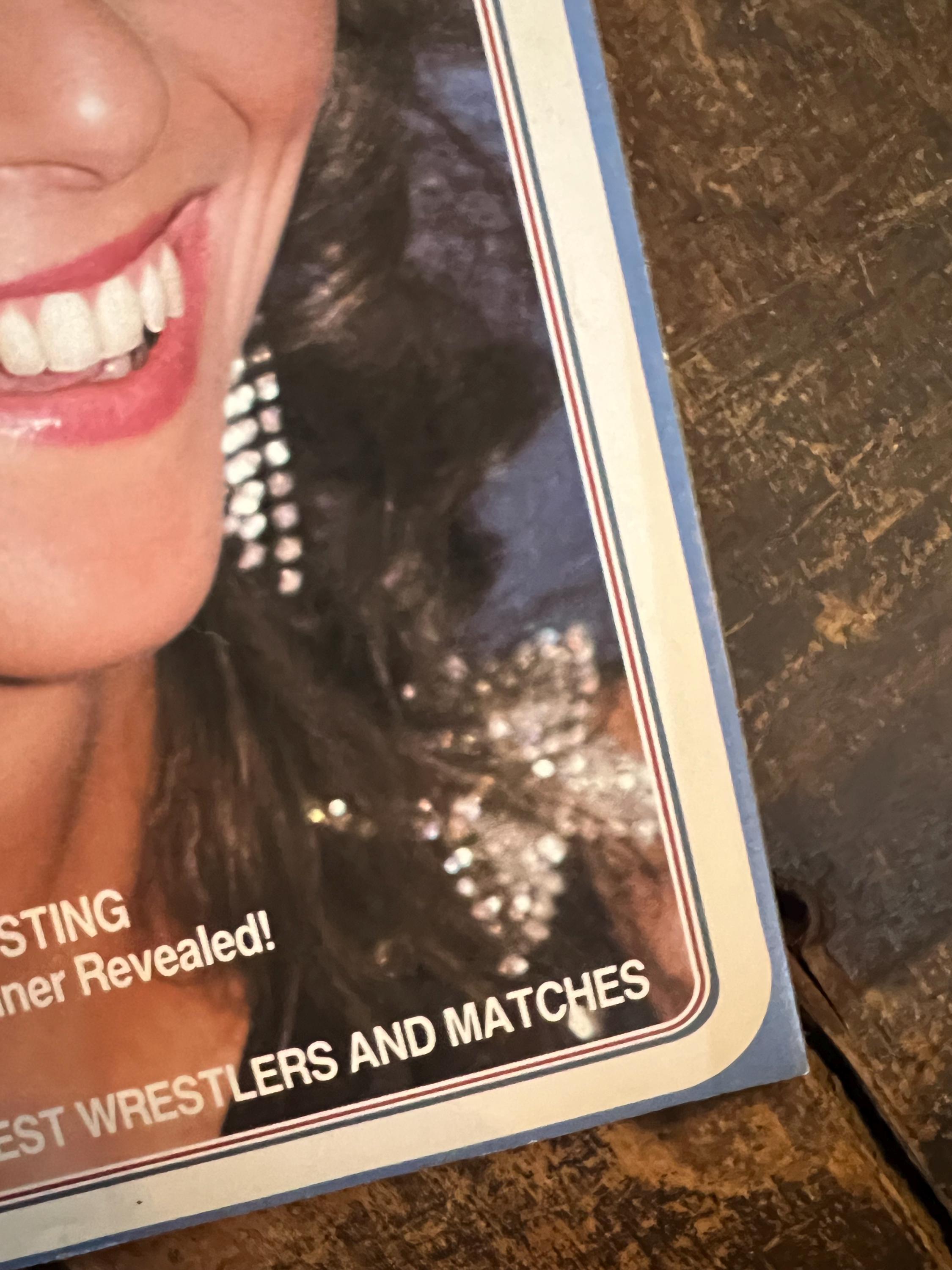 Pro Wrestling Illustrated Magazine  - January 1989- WWF WWE - Miss Elizabeth