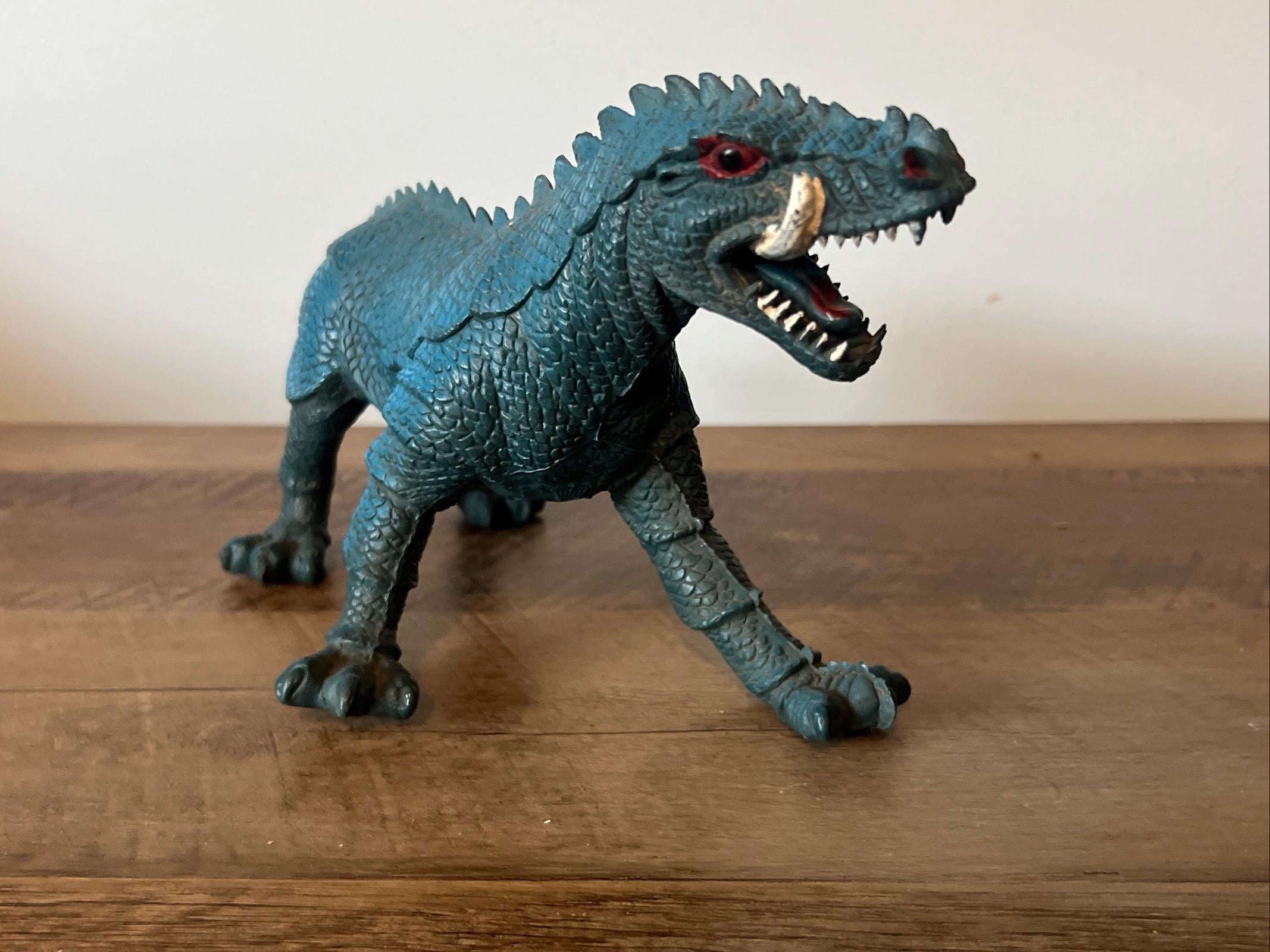 1983 Imperial - Dragons, Knights & Daggers - SABRETOOTH SERPENT Action Figure- Vintage Fantasy Dragon