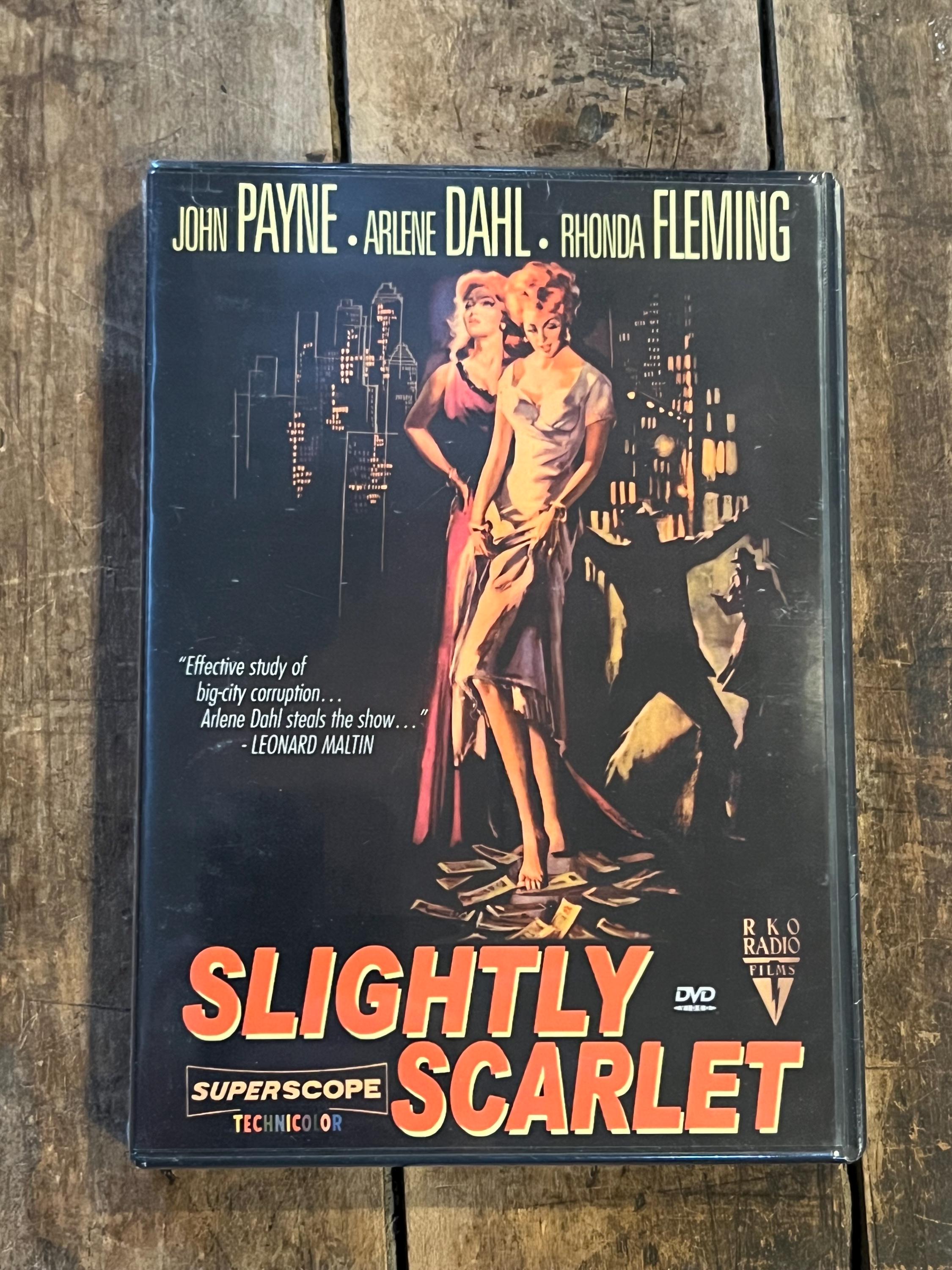 Slightly Scarlet ( DVD 1956 Film ) John Payne & Rhonda Fleming - NOS - New Sealed
