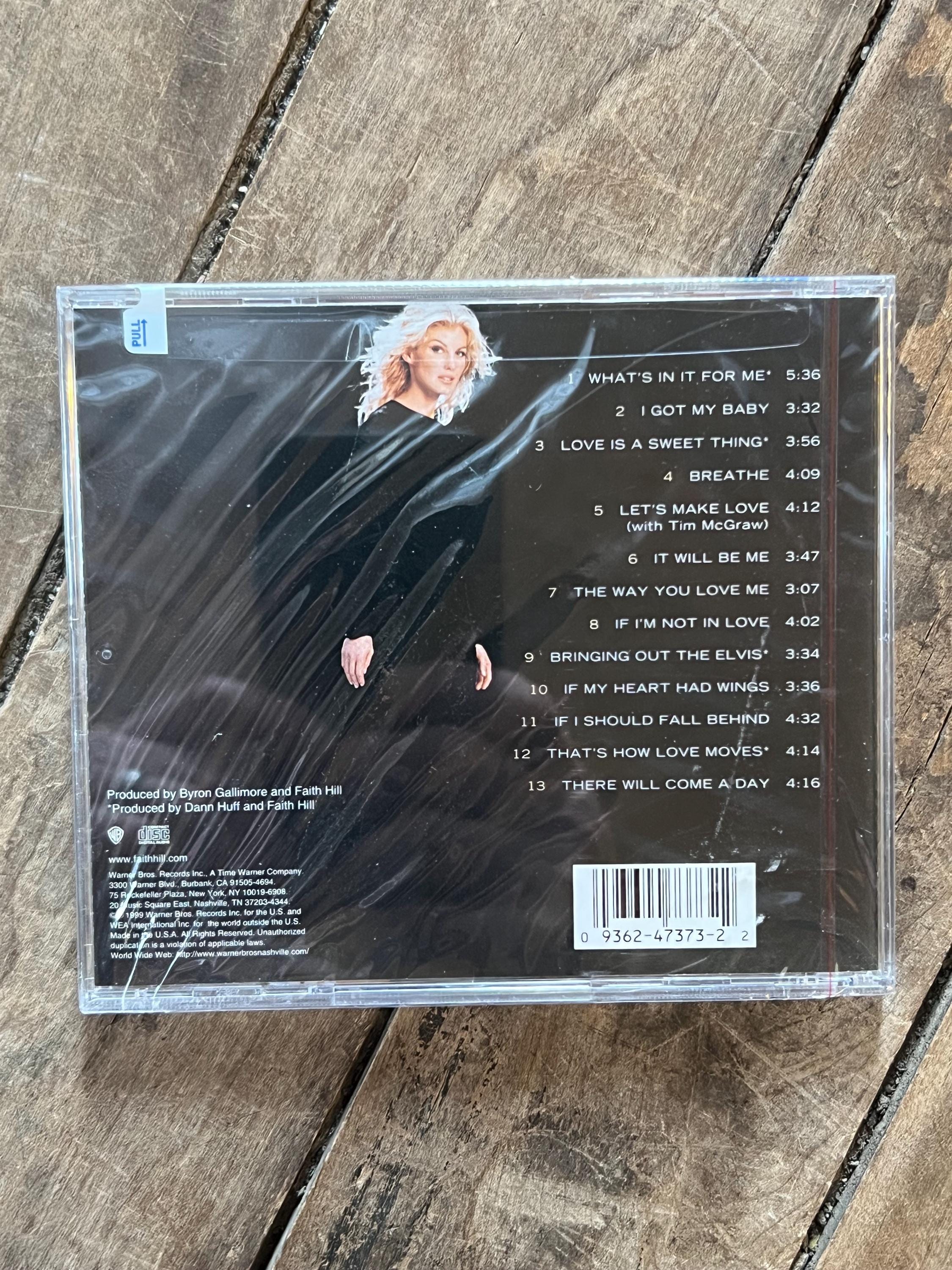 Faith Hill “Breathe” Original 1999 CD - Warner Bros. Records  - NOS Sealed