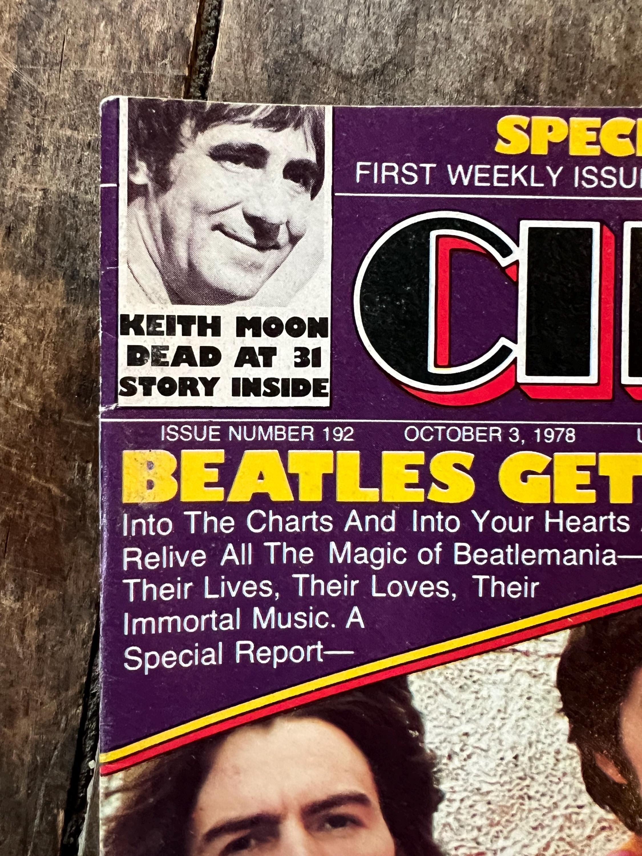 CIRCUS Weekly Entertainment Magazine - October 1978 - The Beatles Cover