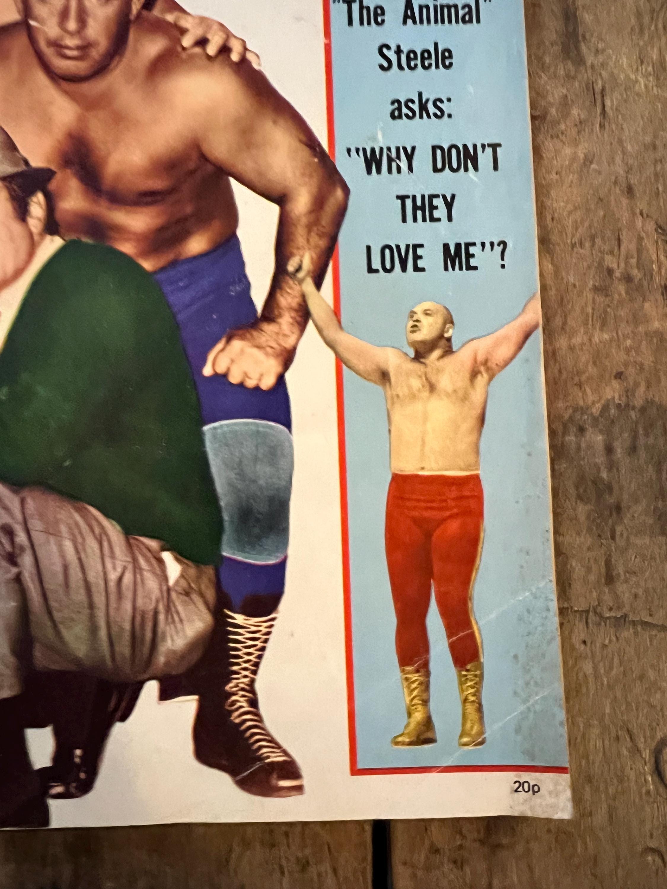 Wrestling Revue Magazine - February 1971 Issue - WWF / WWE