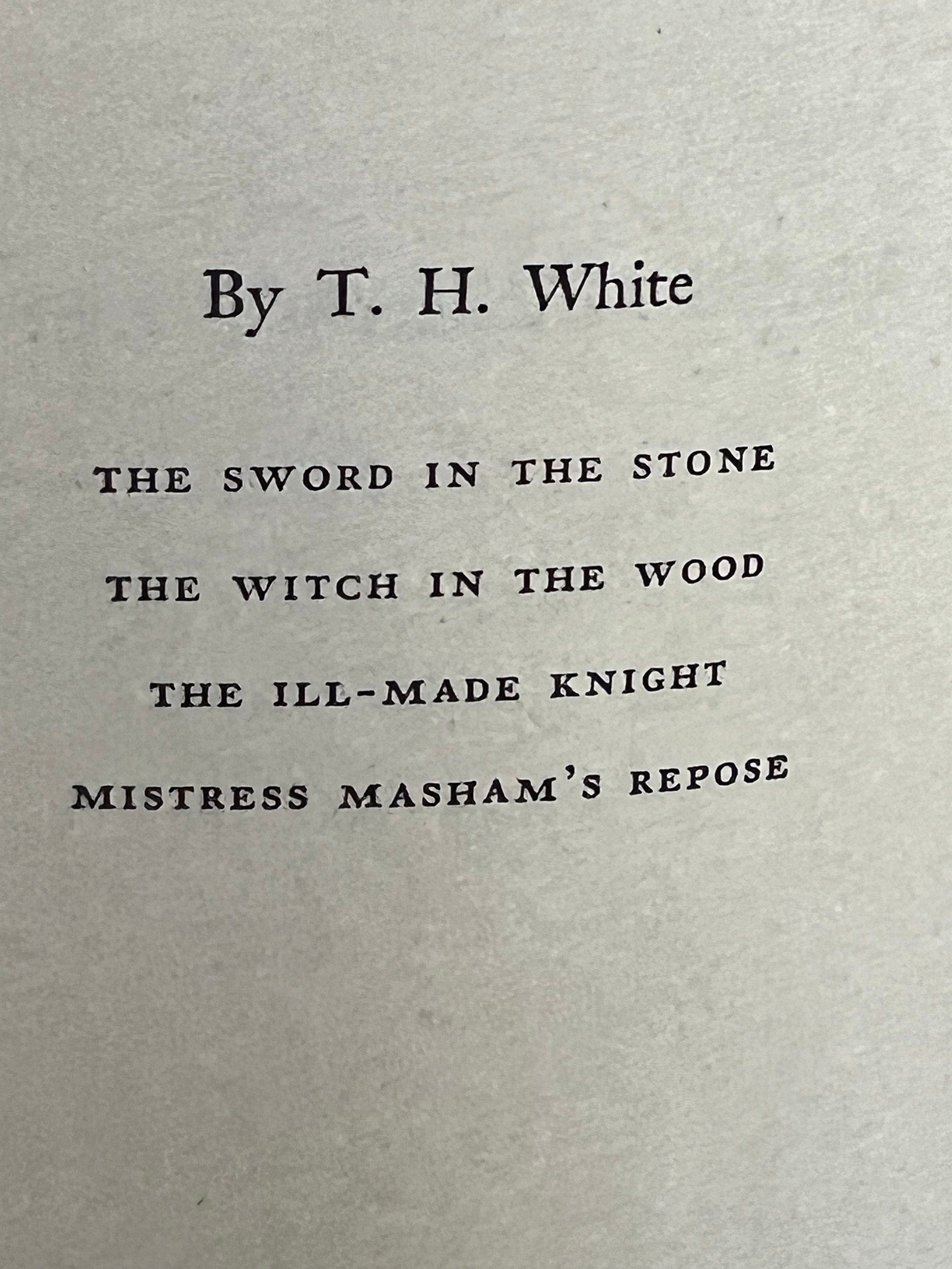 1946 Mistress Masham’s Repose Book by T.H. White, Illustrated by Fritz Eichenberg