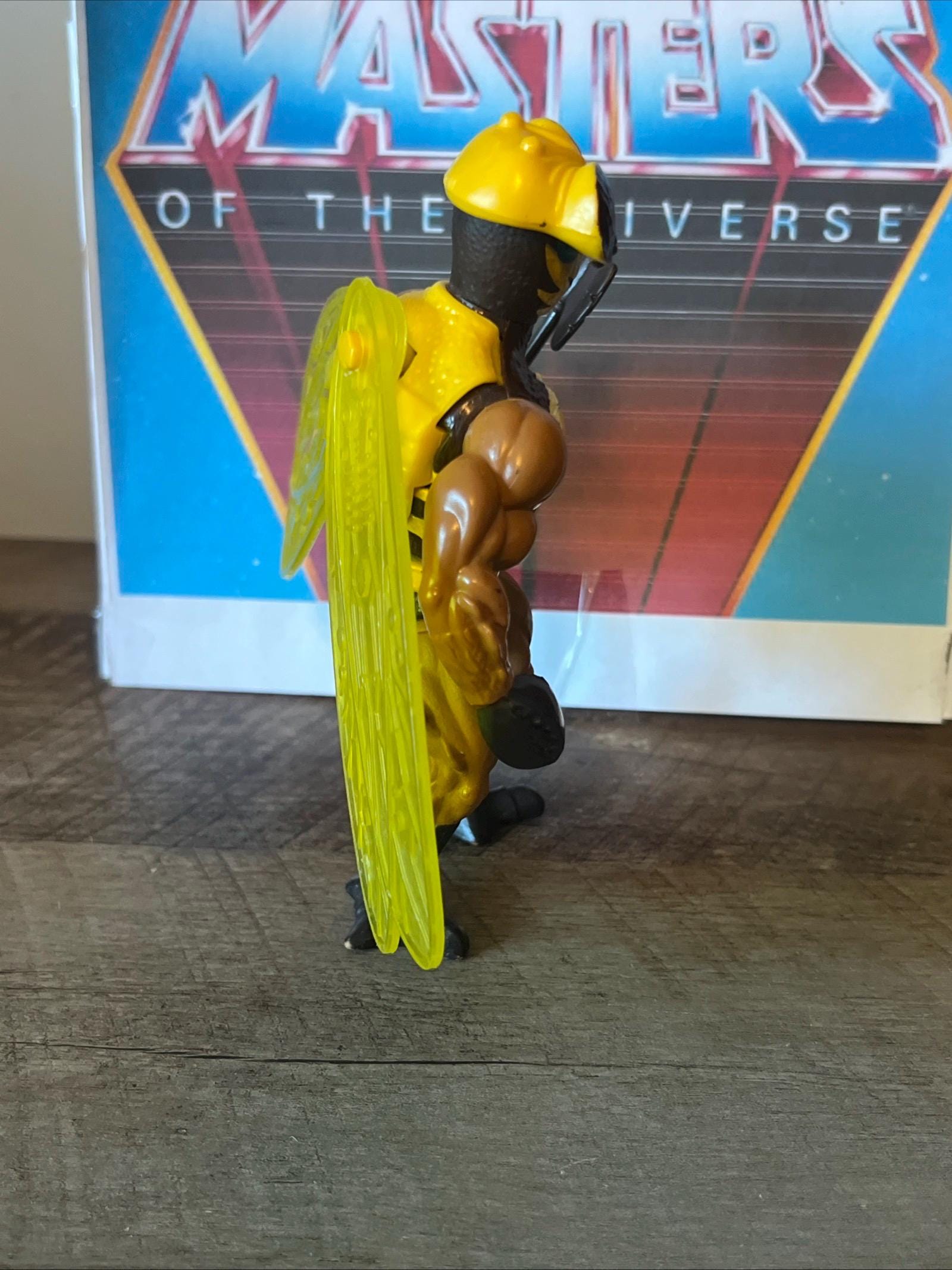 Vintage Buzz-Off Action Figure: Masters of the Universe, Complete with Accessories