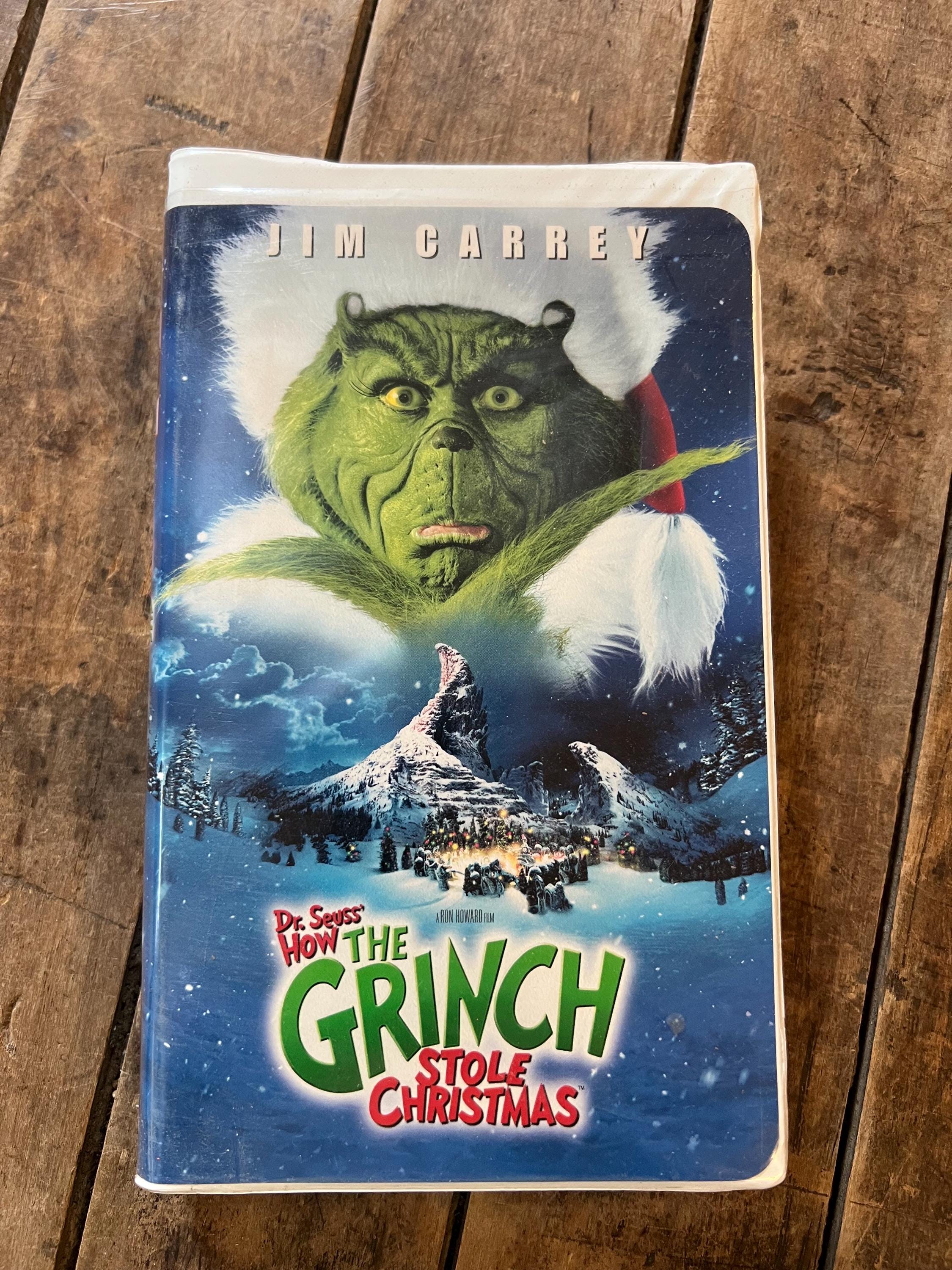 Dr. Seuss How The Grinch Stole Christmas ( VHS 2000) Starring - Jim Carrey