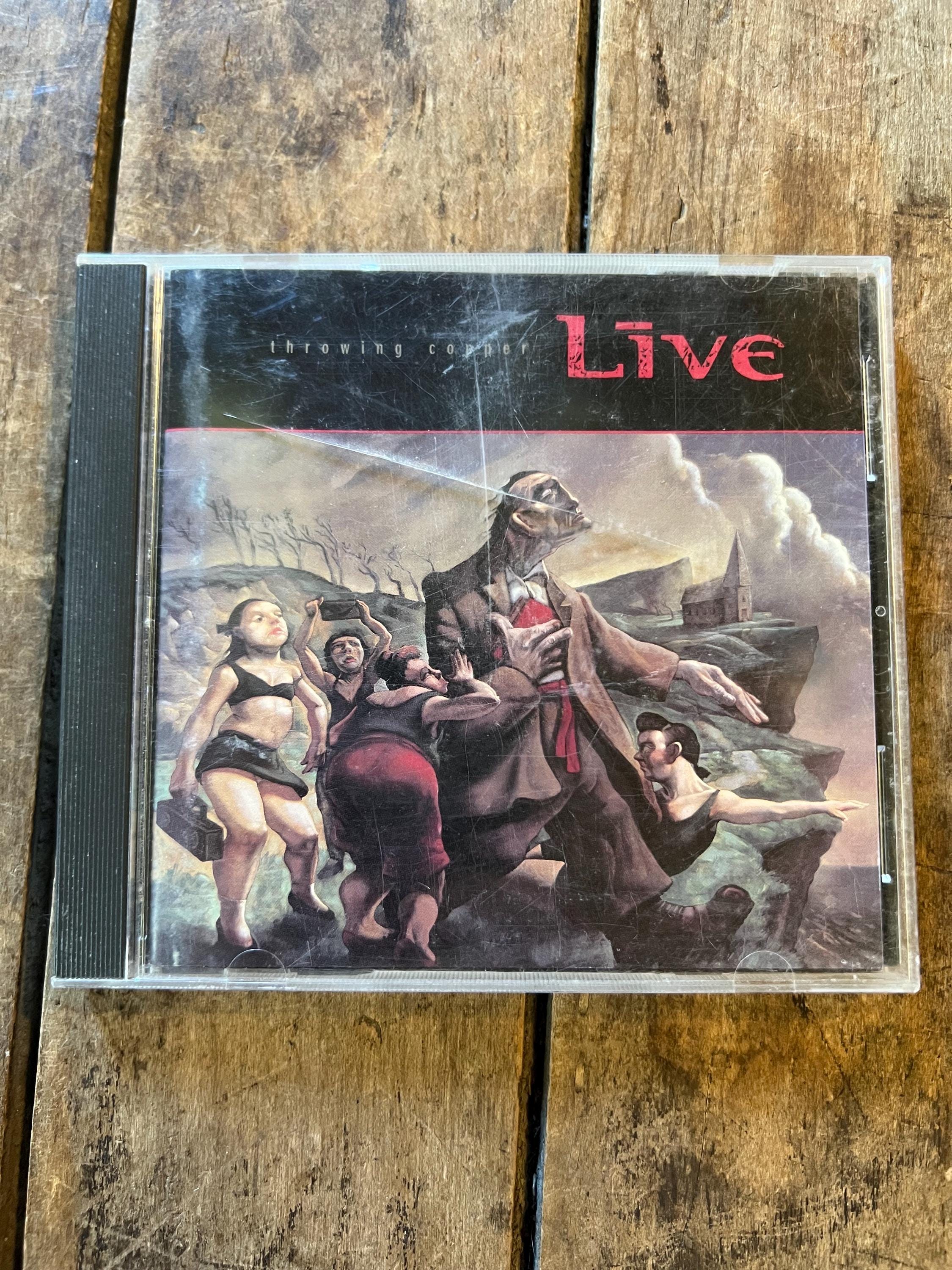 Throwing Copper LIVE - Original Music CD  - Radioactive Records - 1994 Retro CD - Compact Disc - Alternate Rock