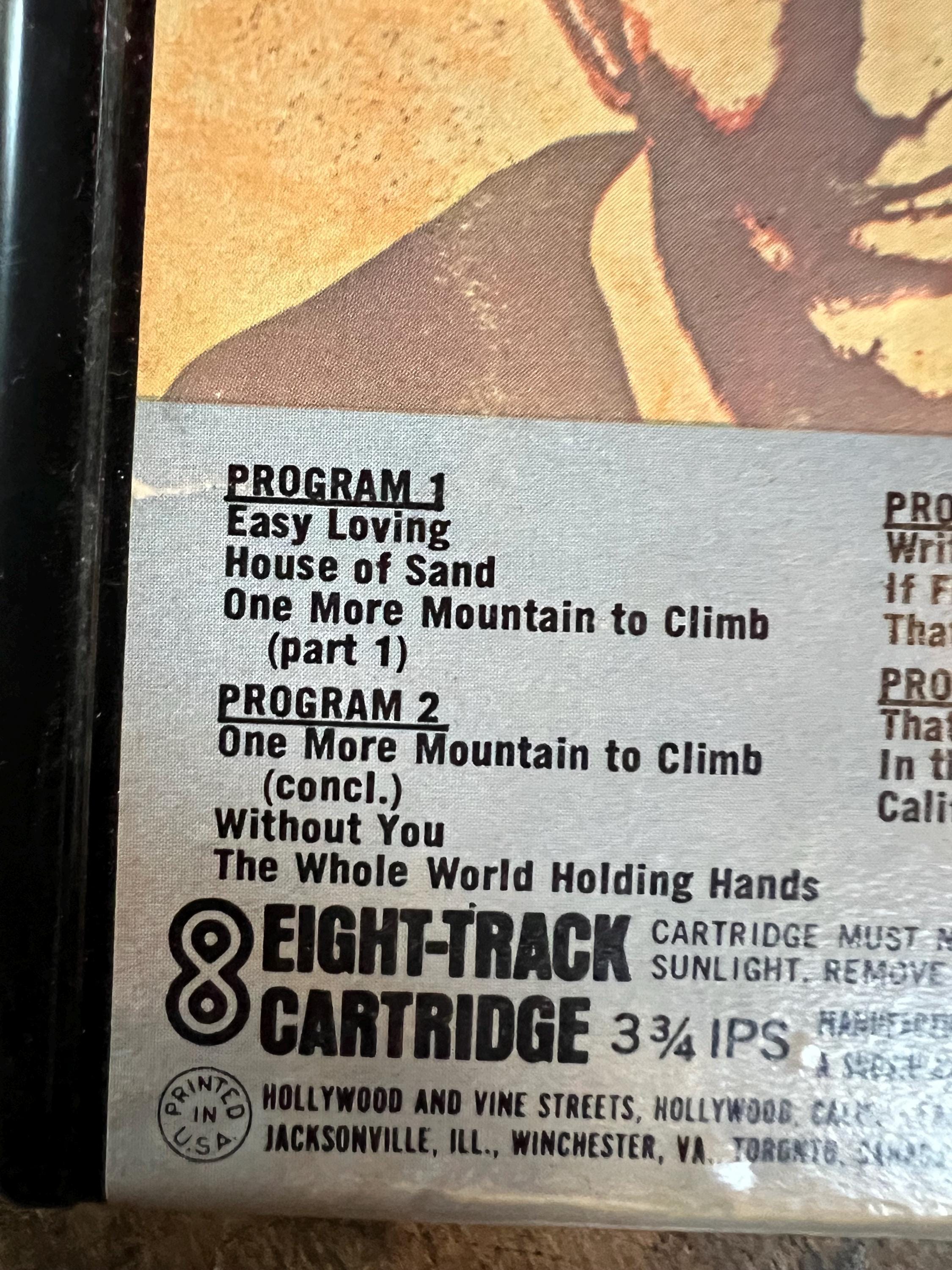 1971 Freddie Hart  “Easy Loving ” Capitol Records 8-Track Tape