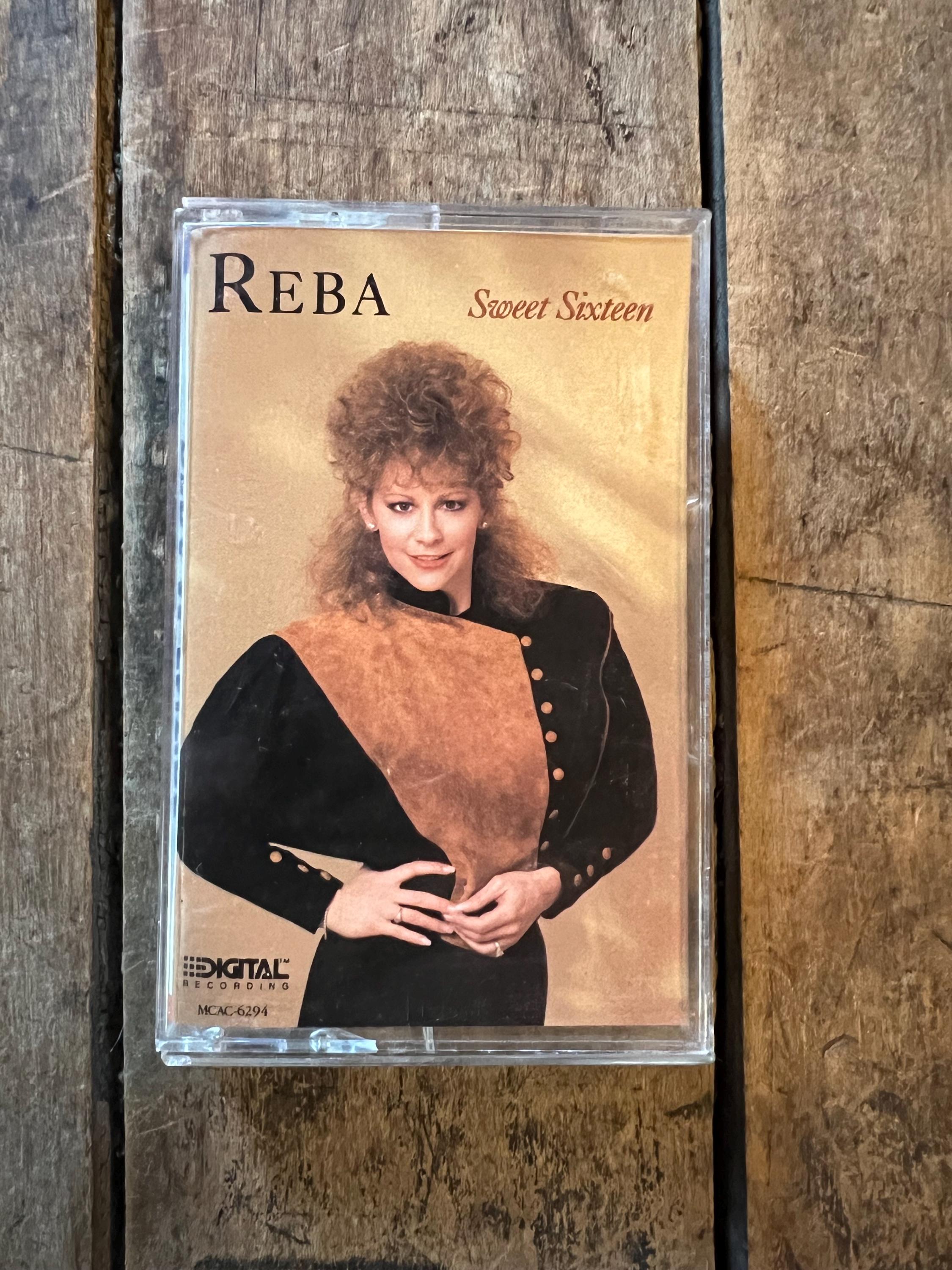 1989 Reba McEntire “Sweet Sixteen ” Cassette Tape - MCA Records