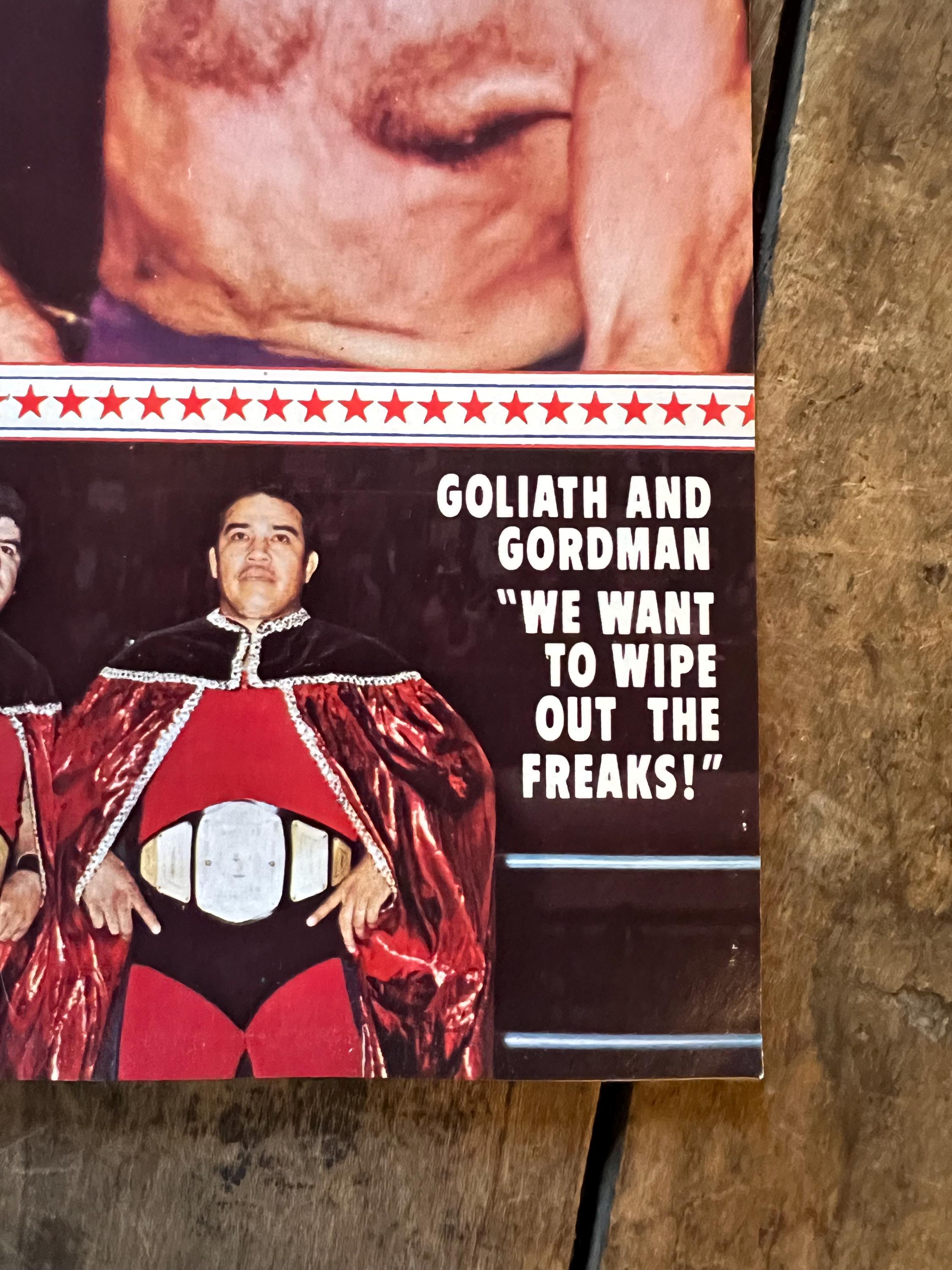 Inside Wrestling Magazine - September 1974 Issue - WWF / WWE - Killer Kowalski Cover