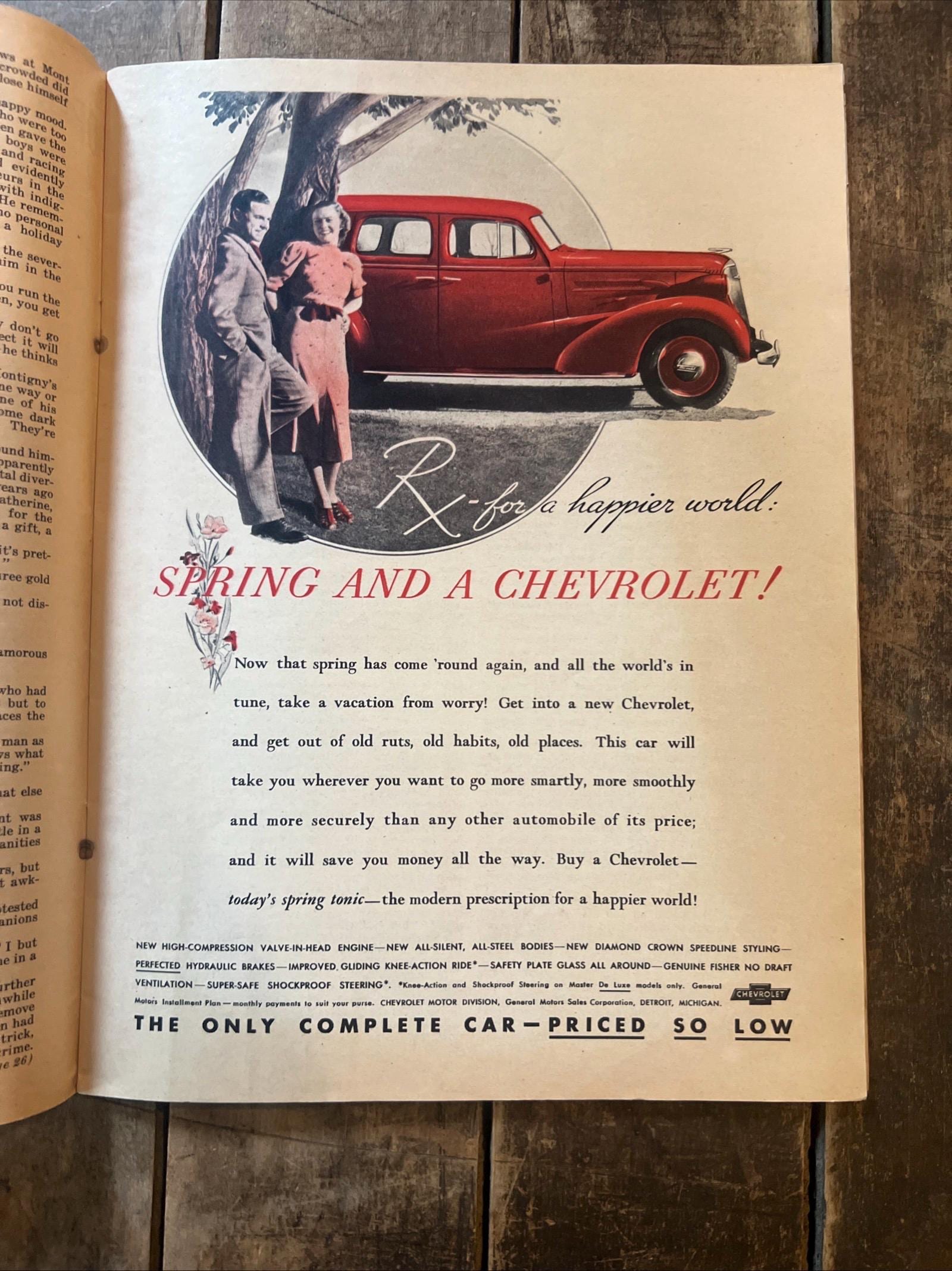 1937 Liberty Magazine - May Issue - 5 Cent Cover - Rare Advertising & Stories