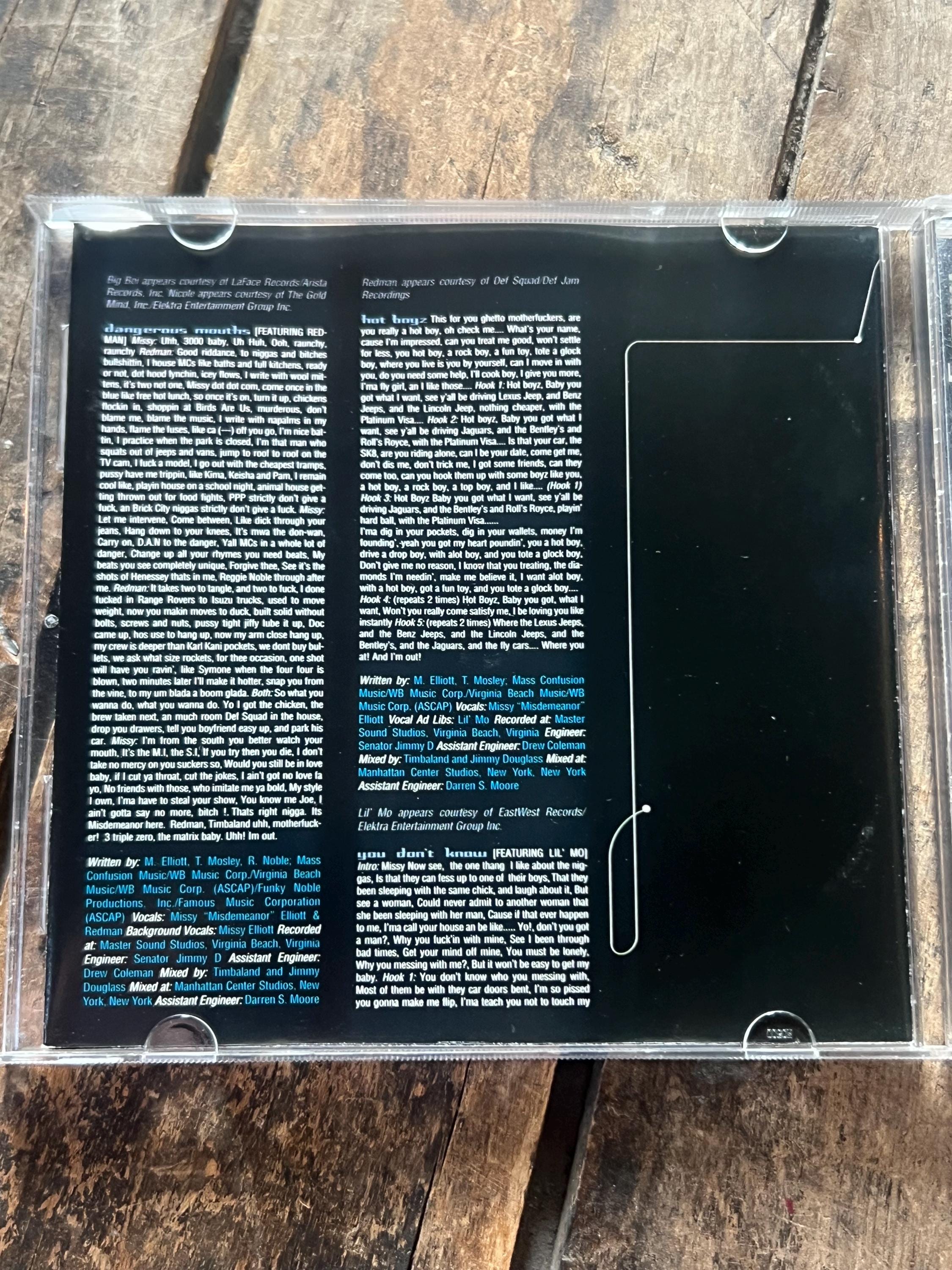 Missy Elliott “Da Real World” CD - 1999 Retro Rap Album