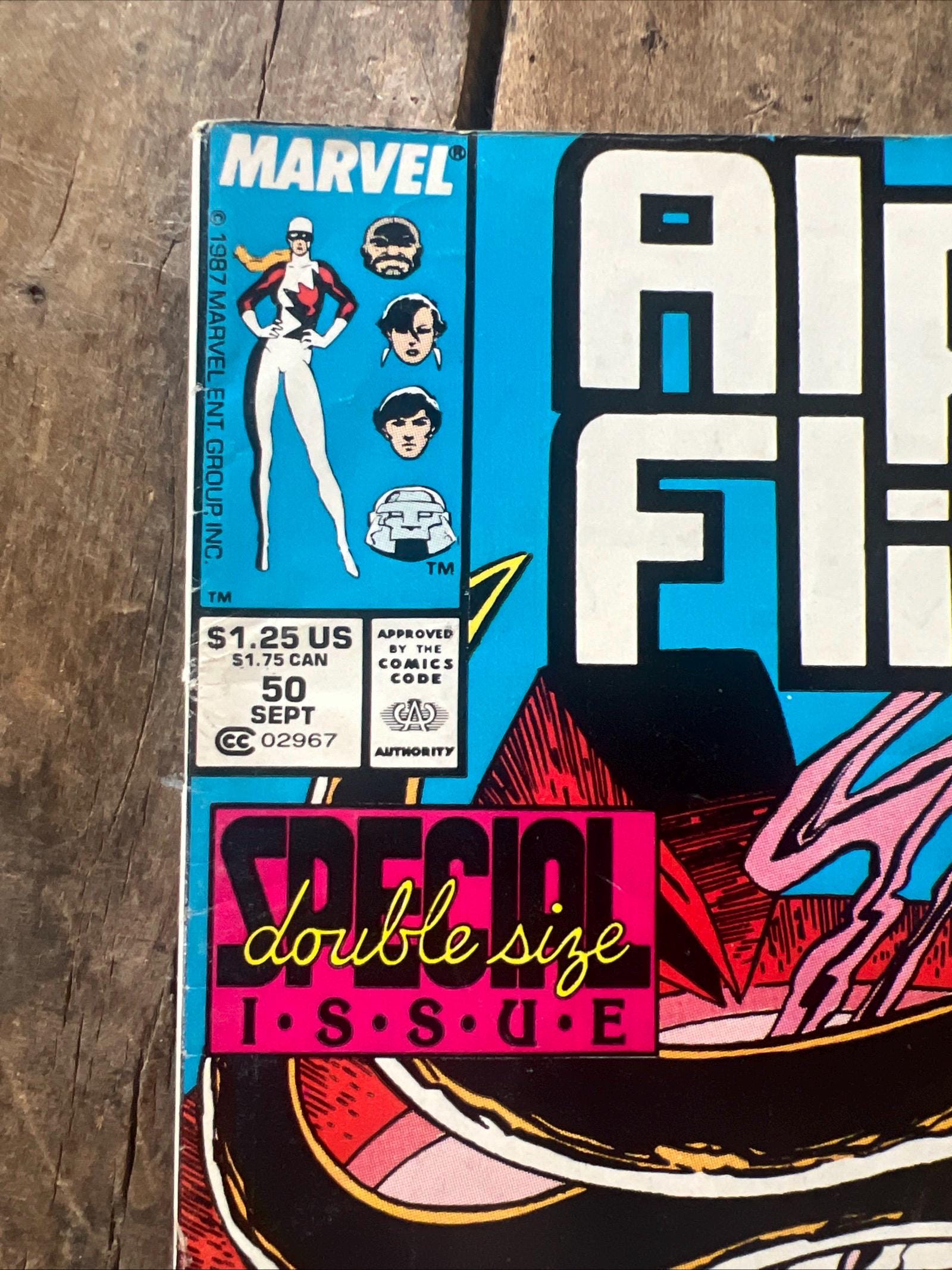 Alpha Flight #50 Newsstand Edition (1987) Marvel Comic Book - Loki Cover Issue