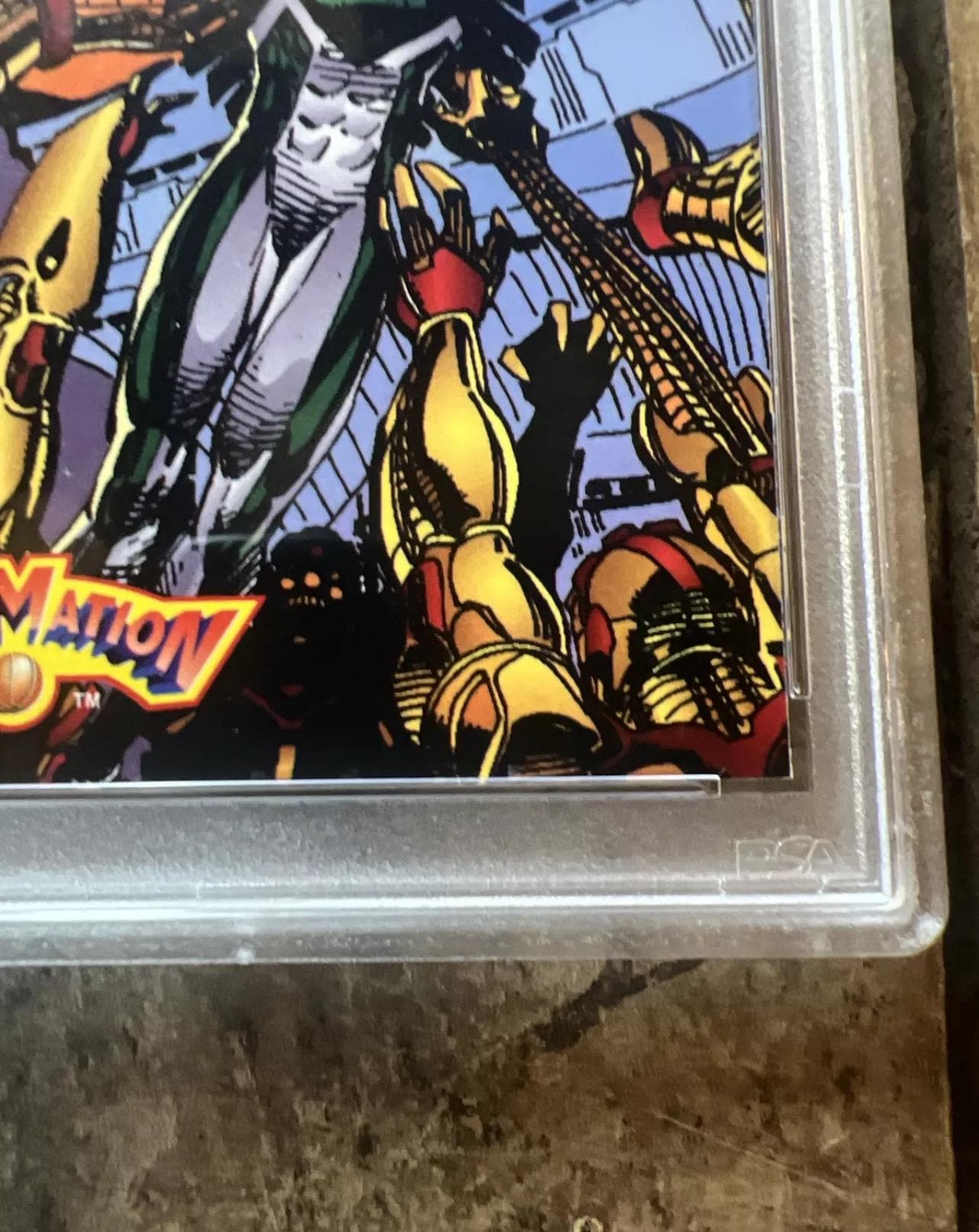 1992 Larry Bird Upper Deck Fanimation Art Card - PSA 7