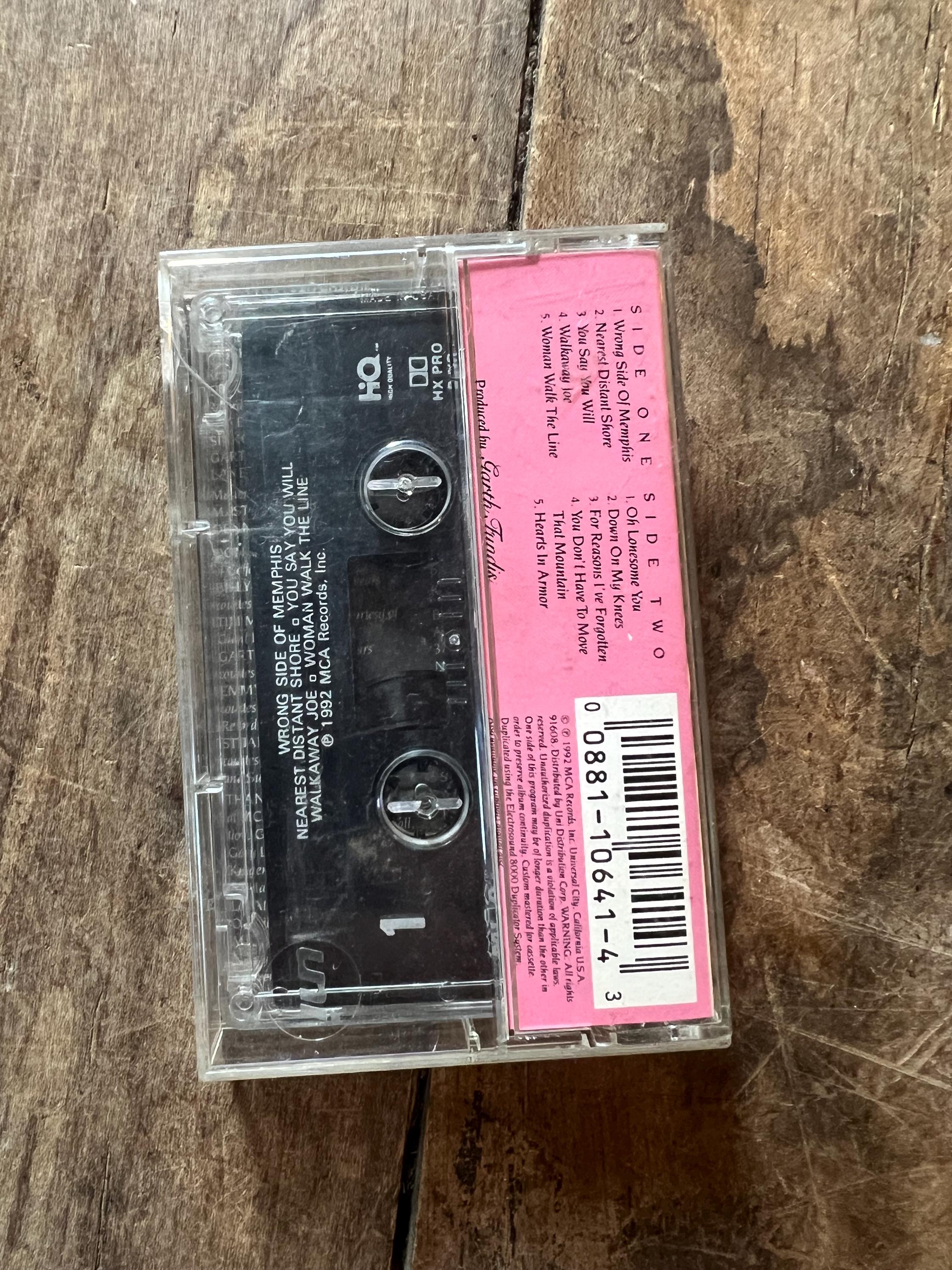 1992 Trisha Yearwood "Hearts in Armor" Cassette Tape - Retro Country Music