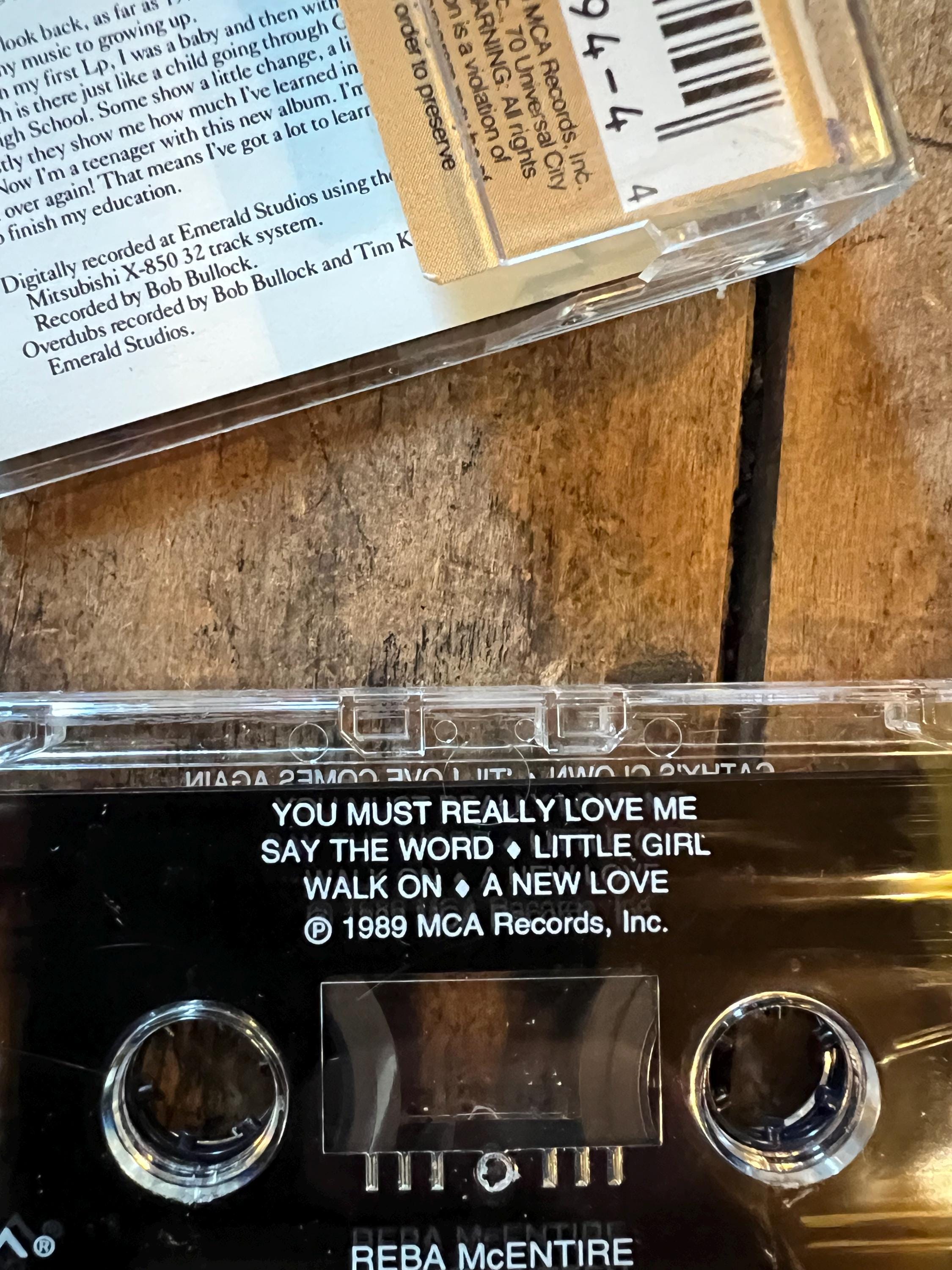 1989 Reba McEntire “Sweet Sixteen ” Cassette Tape - MCA Records