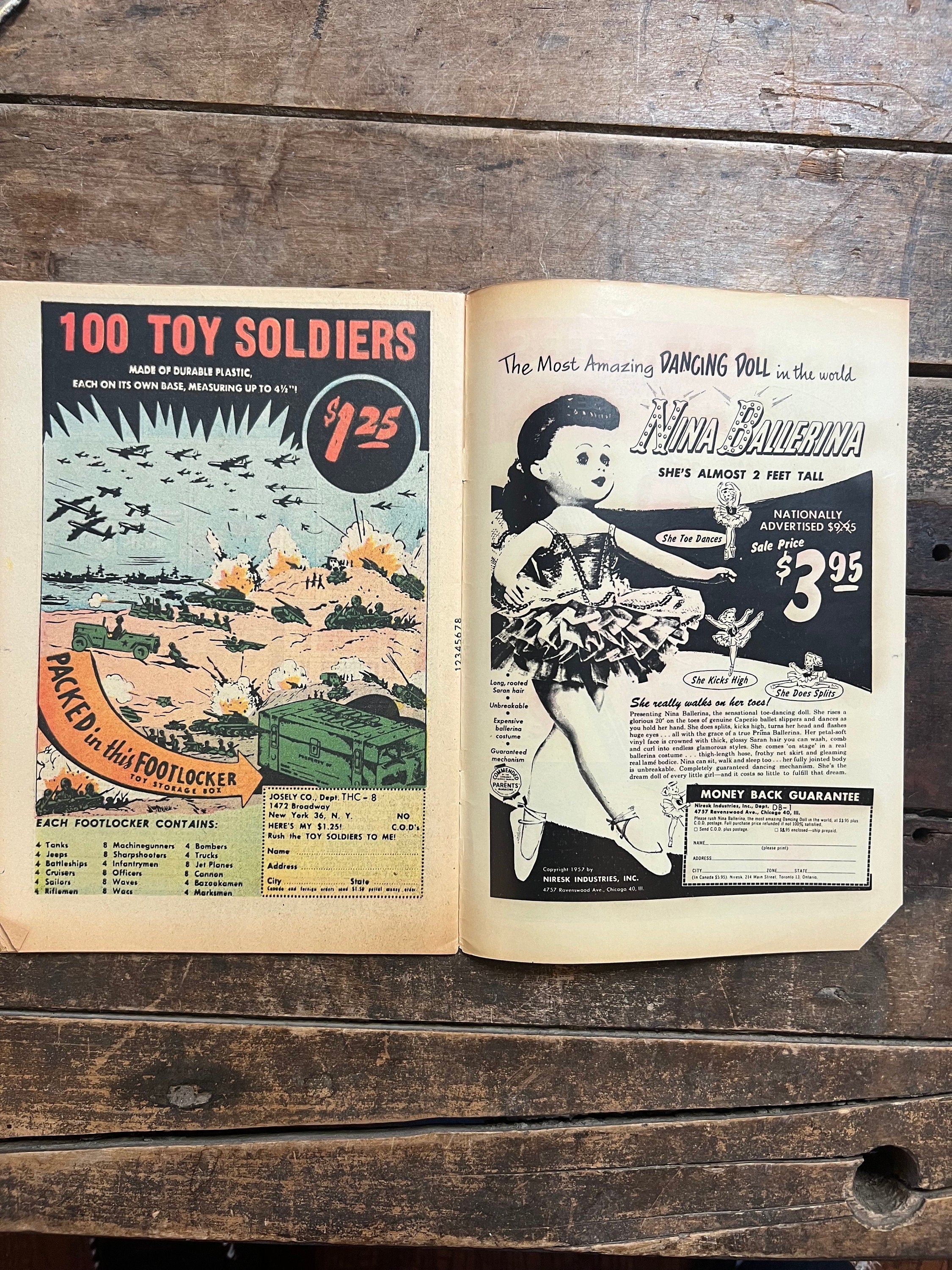 1957 Dick Tracy No. 116 - Harvey Comics Monthly - 10 Cent Silver Age Comic Book