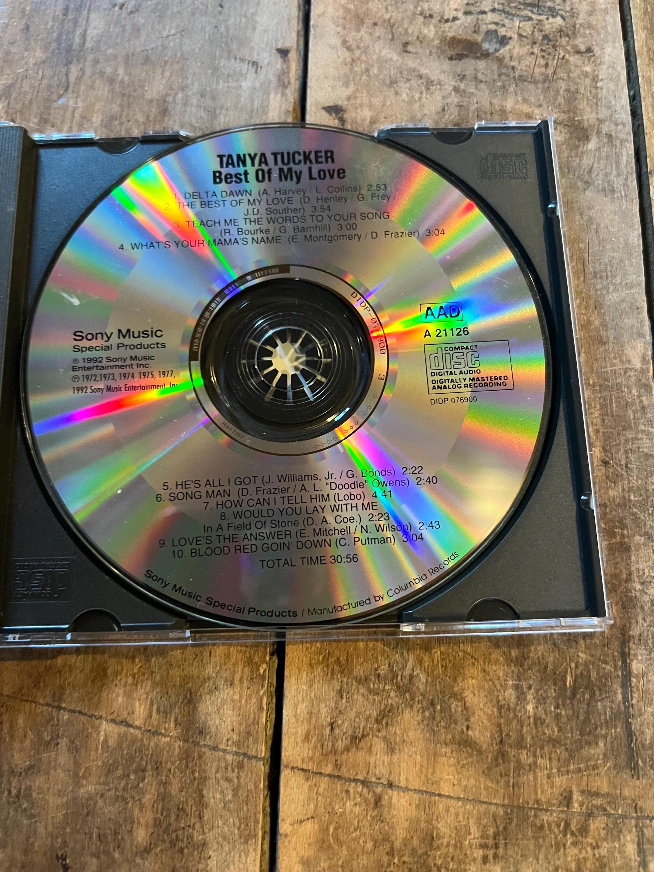Tanya Tucker “The Best of My Love” CD - 1992 Sony Music Records