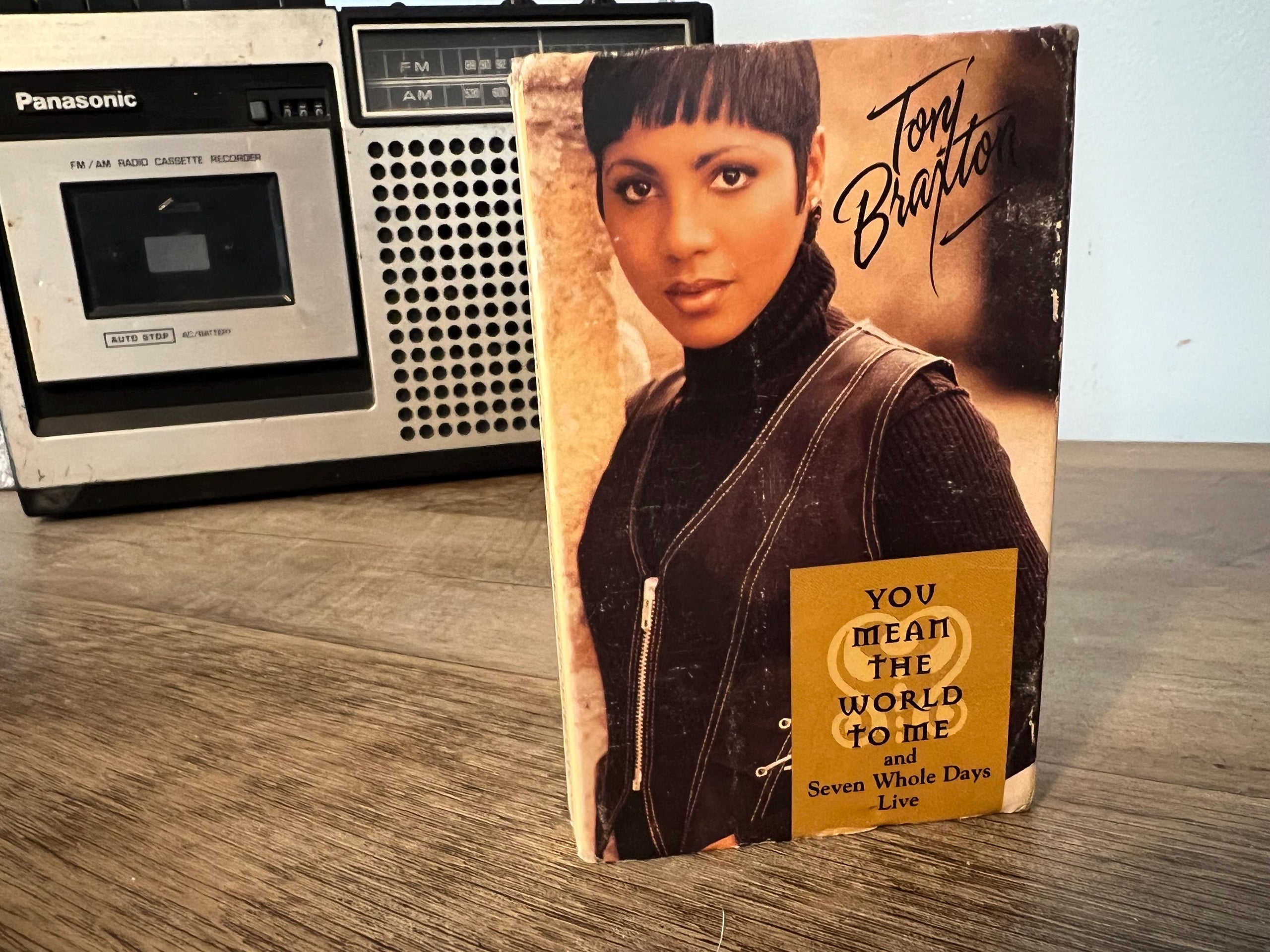Vintage Toni Braxton Cassette Tape: "You Mean The World To Me"