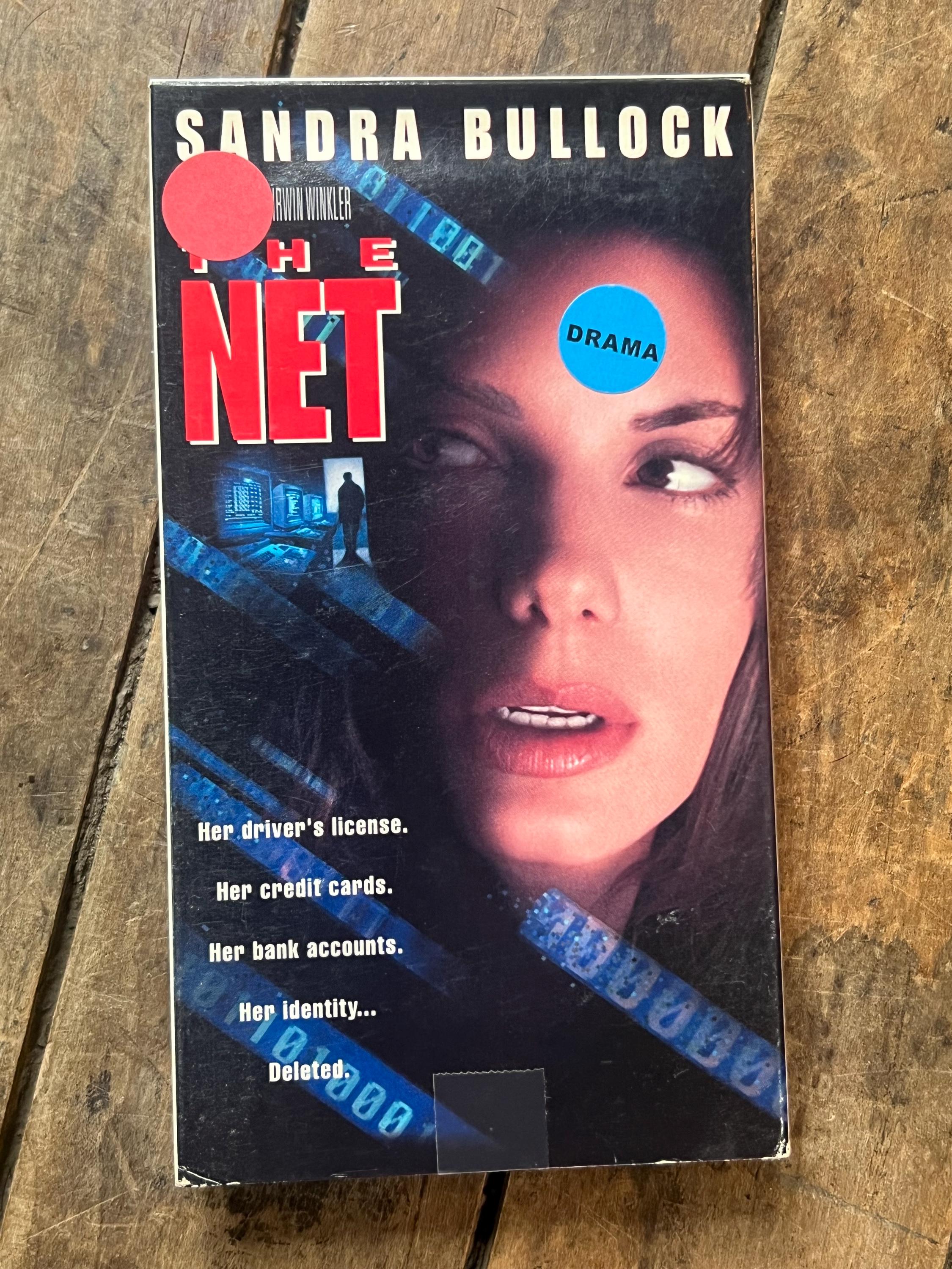 The Net - VHS Movie ( 1995 ) - Starring Sandra Bullock & Dennis Miller