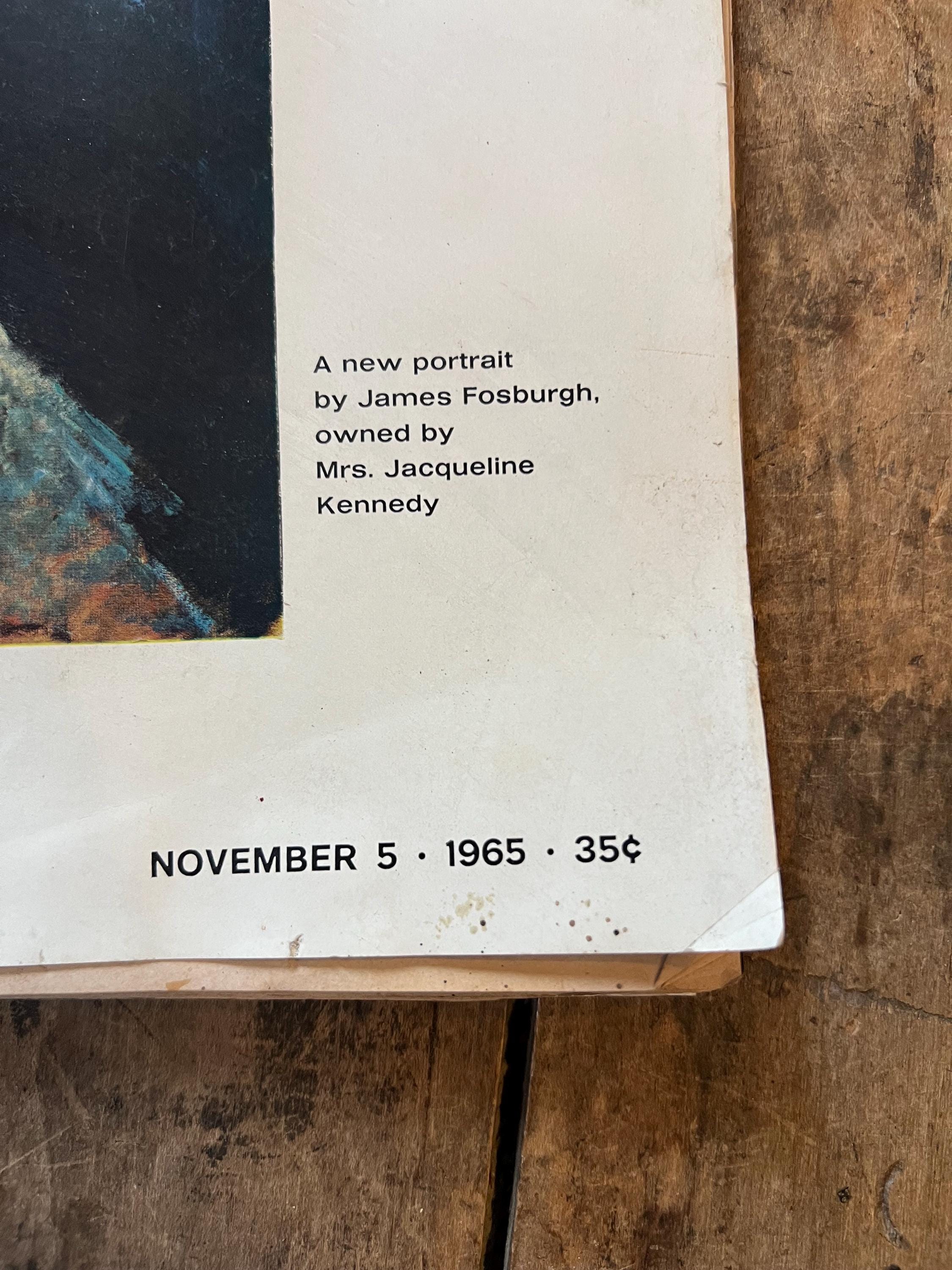 LIFE Magazine - November 5, 1965 - President John F Kennedy Cover & Feature