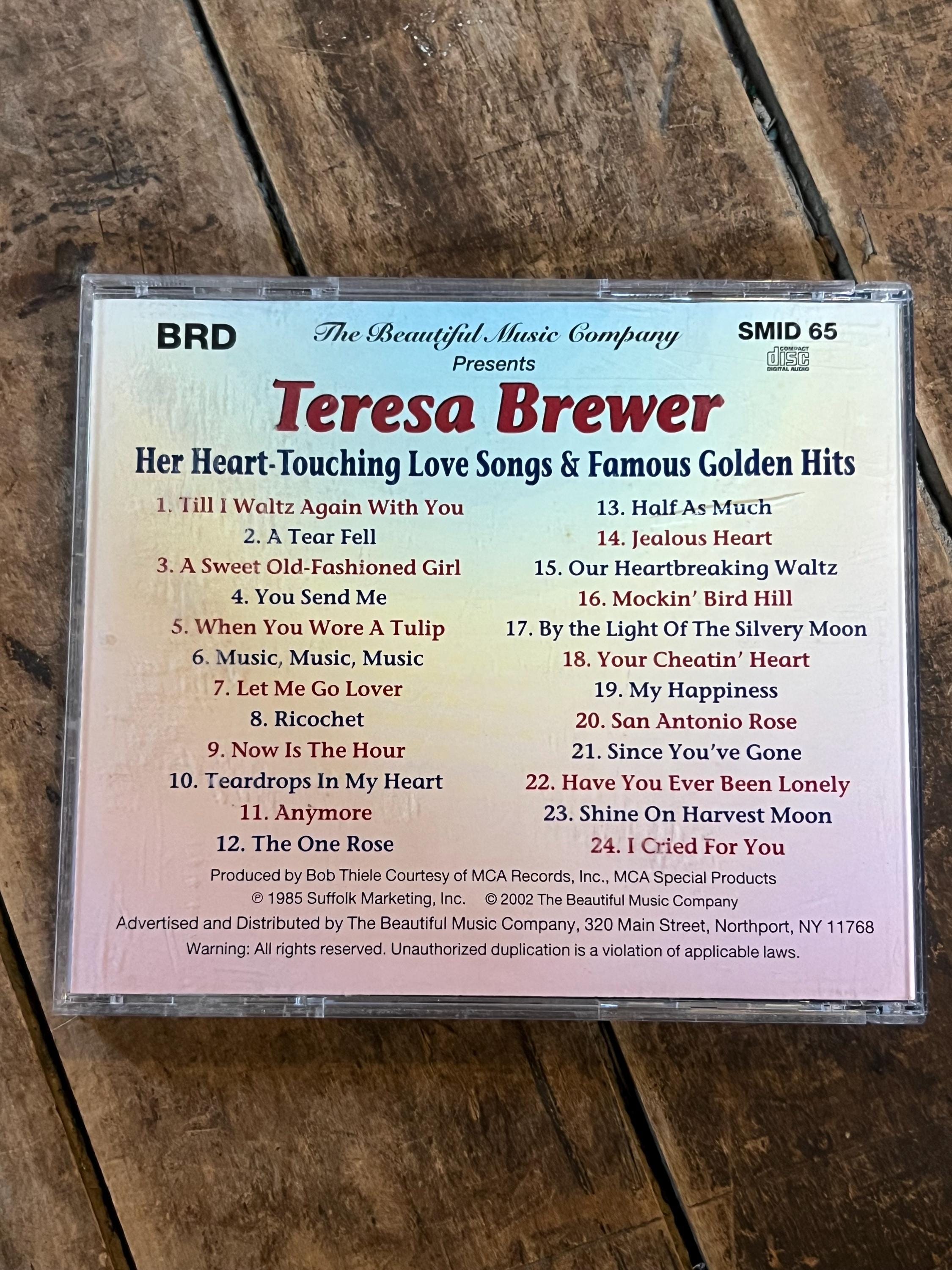 Teresa Brewer: Her Heart Touching Love Songs CD - 2002