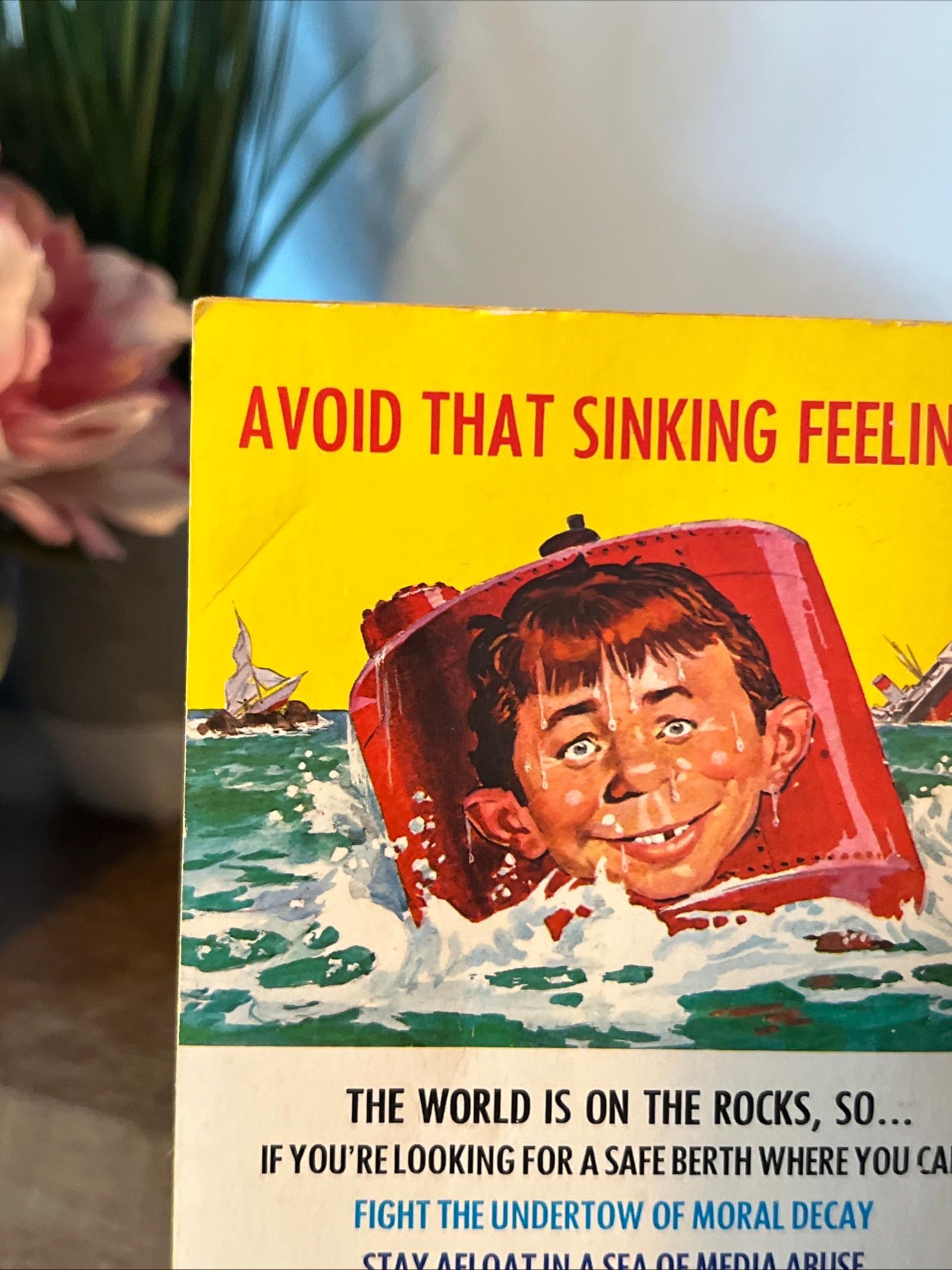 1980 Warner Books - MAD MAGAZINE - MAD About The Bouy Paperback Book # 53 - Graphic Novel