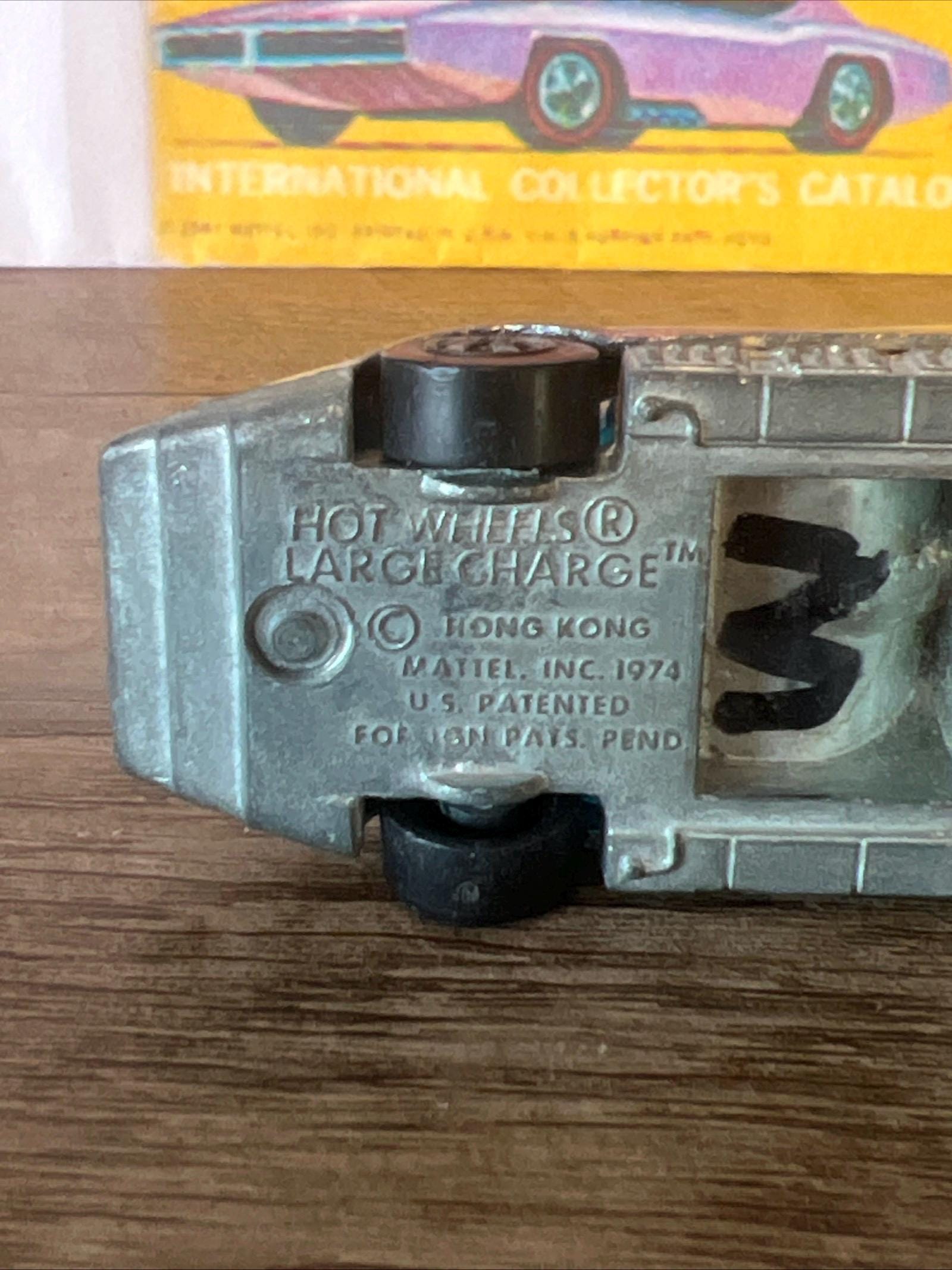 1977 Hot Wheels Redline 'Large Charge' Super Chromes - Larry Wood Design