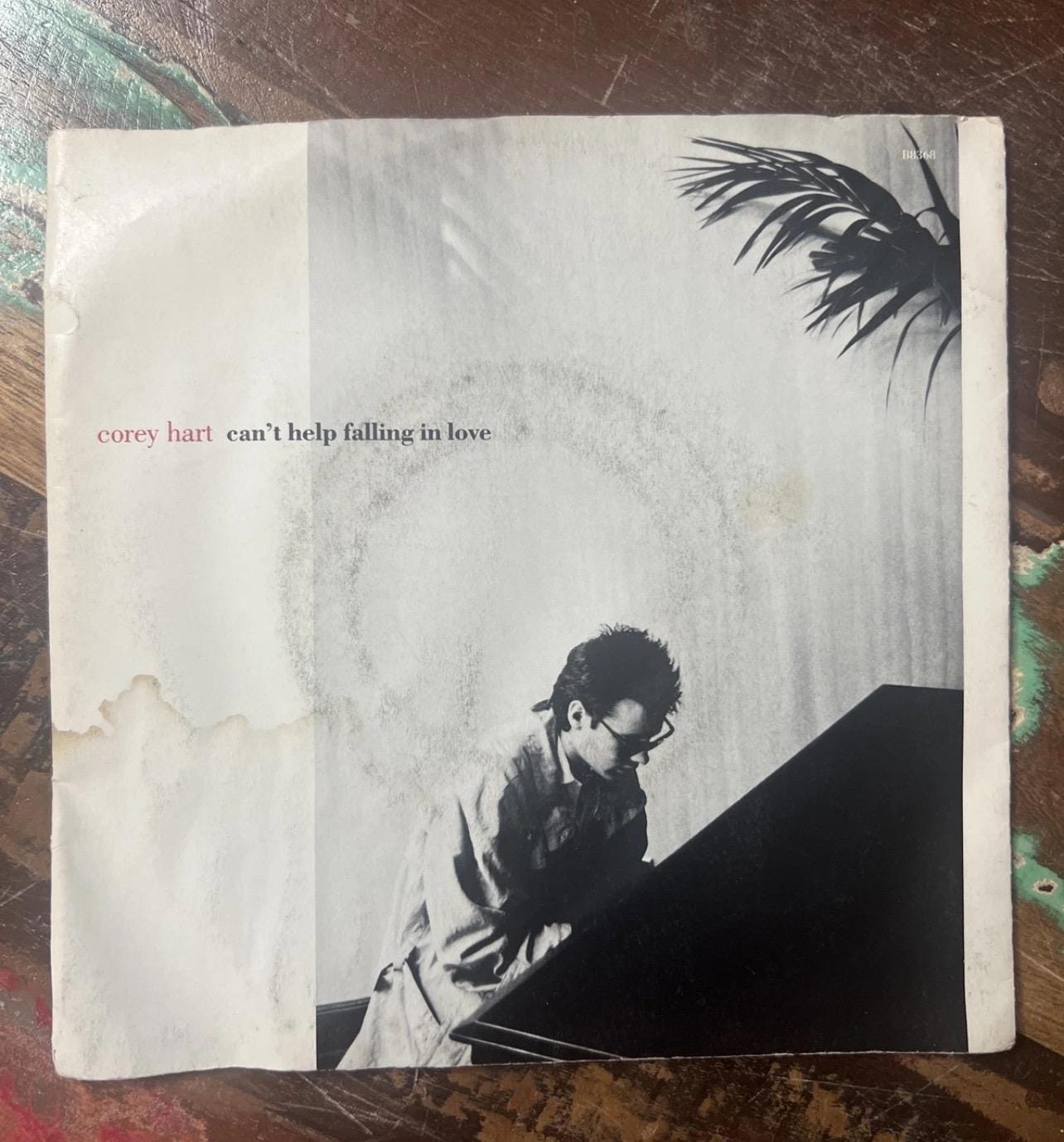 Cory Hart - Can't Stop Falling In Love - 1986 Vintage 45 Record & Sleeve