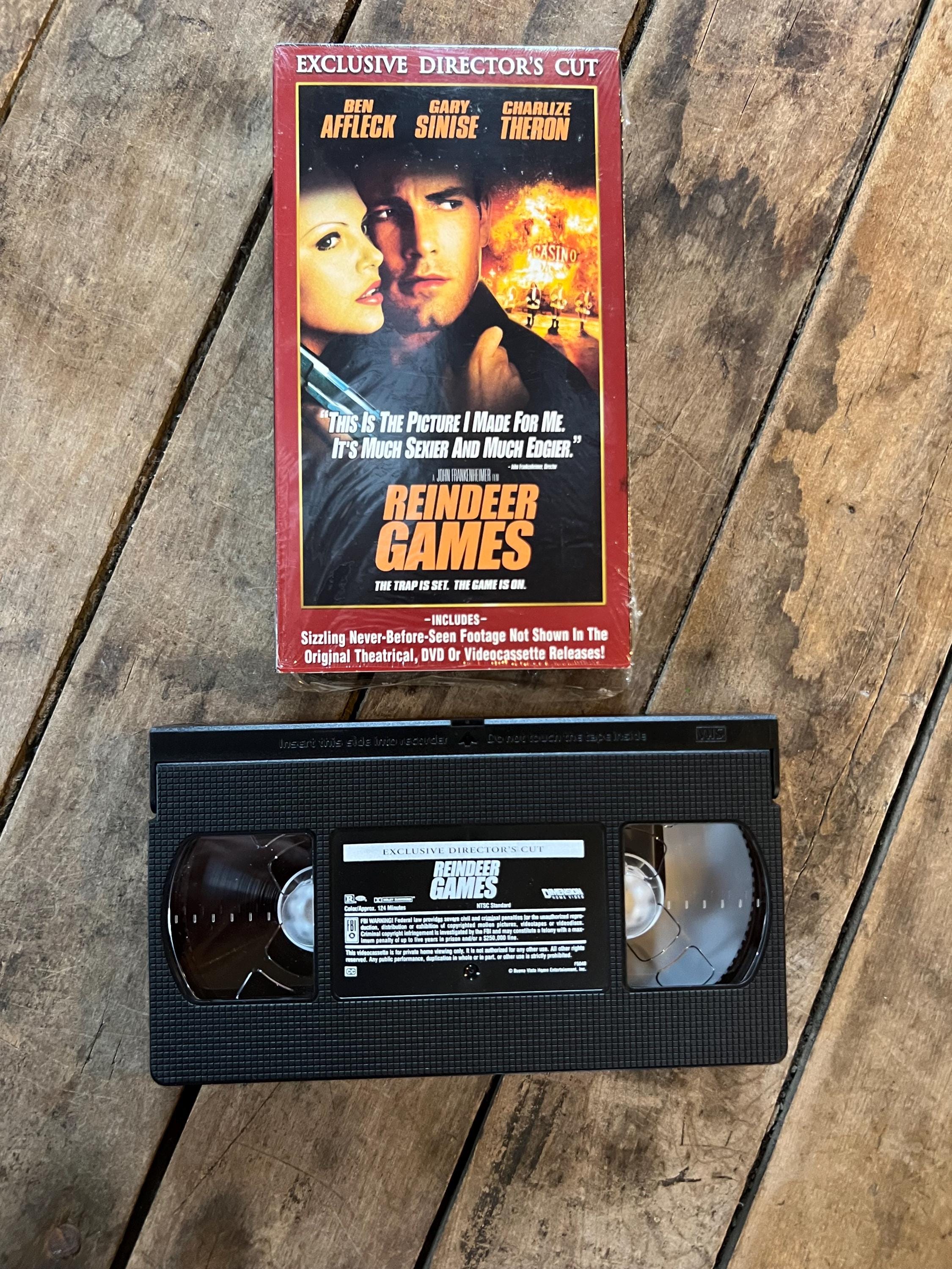 Reindeer Games ( VHS 2000) Starring - Ben Affleck & Charlize Theron