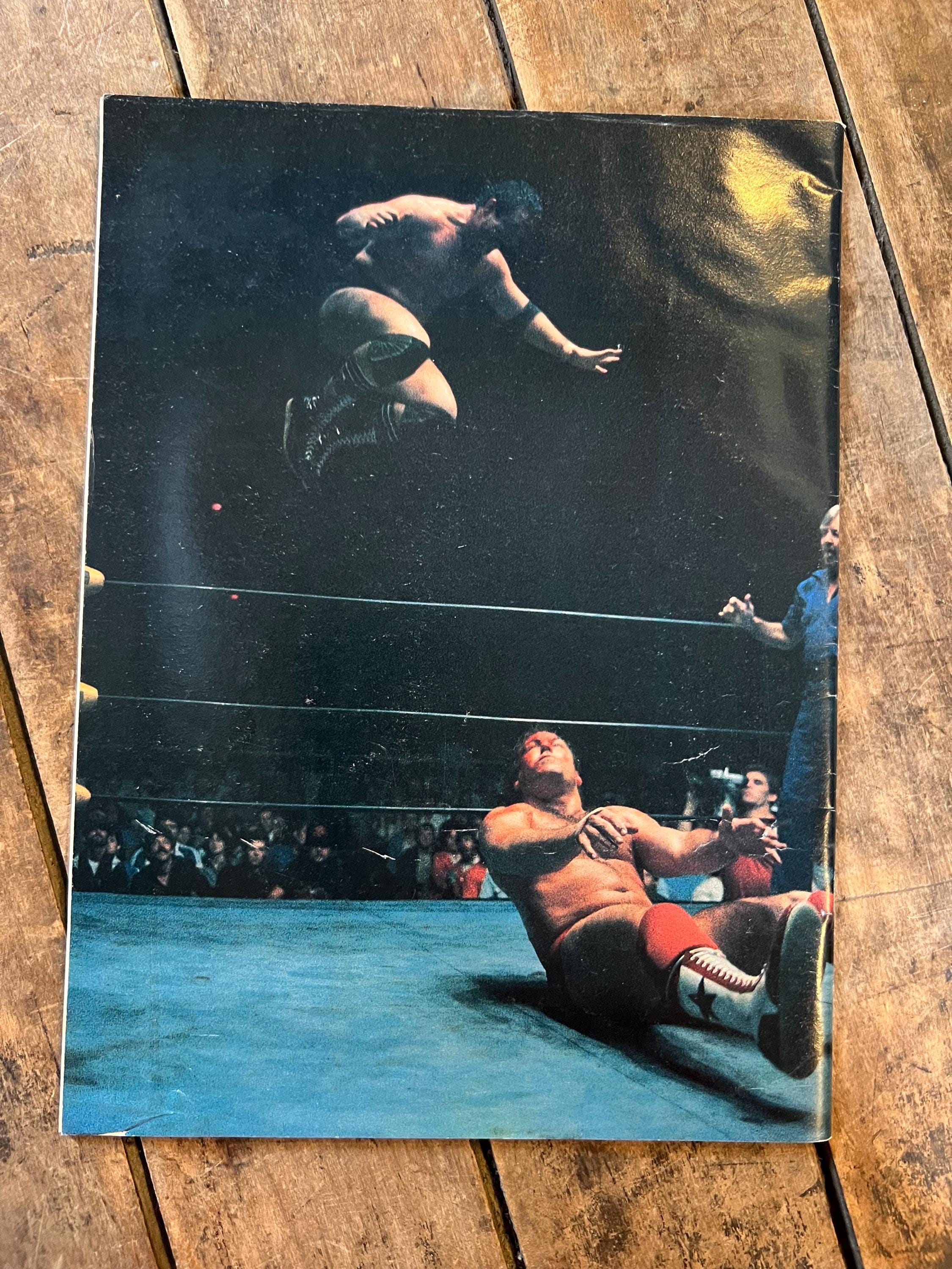 1987 Wrestling Main Event - Wrestling Action Photo Album Magazine  - WWF / WWE