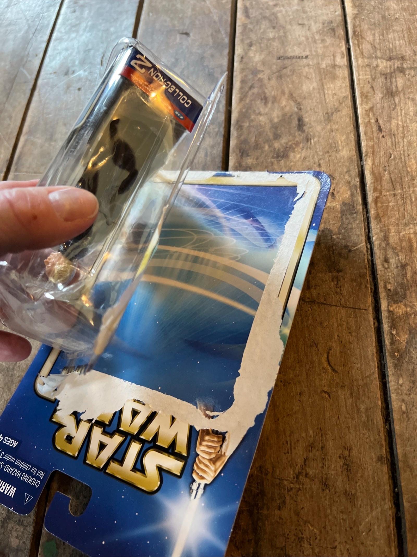 2002 Hasbro Star Wars - Attack of the Clones - Supreme Chancellor Palpatine Action Figure - Original Card - Star Wars Collectible