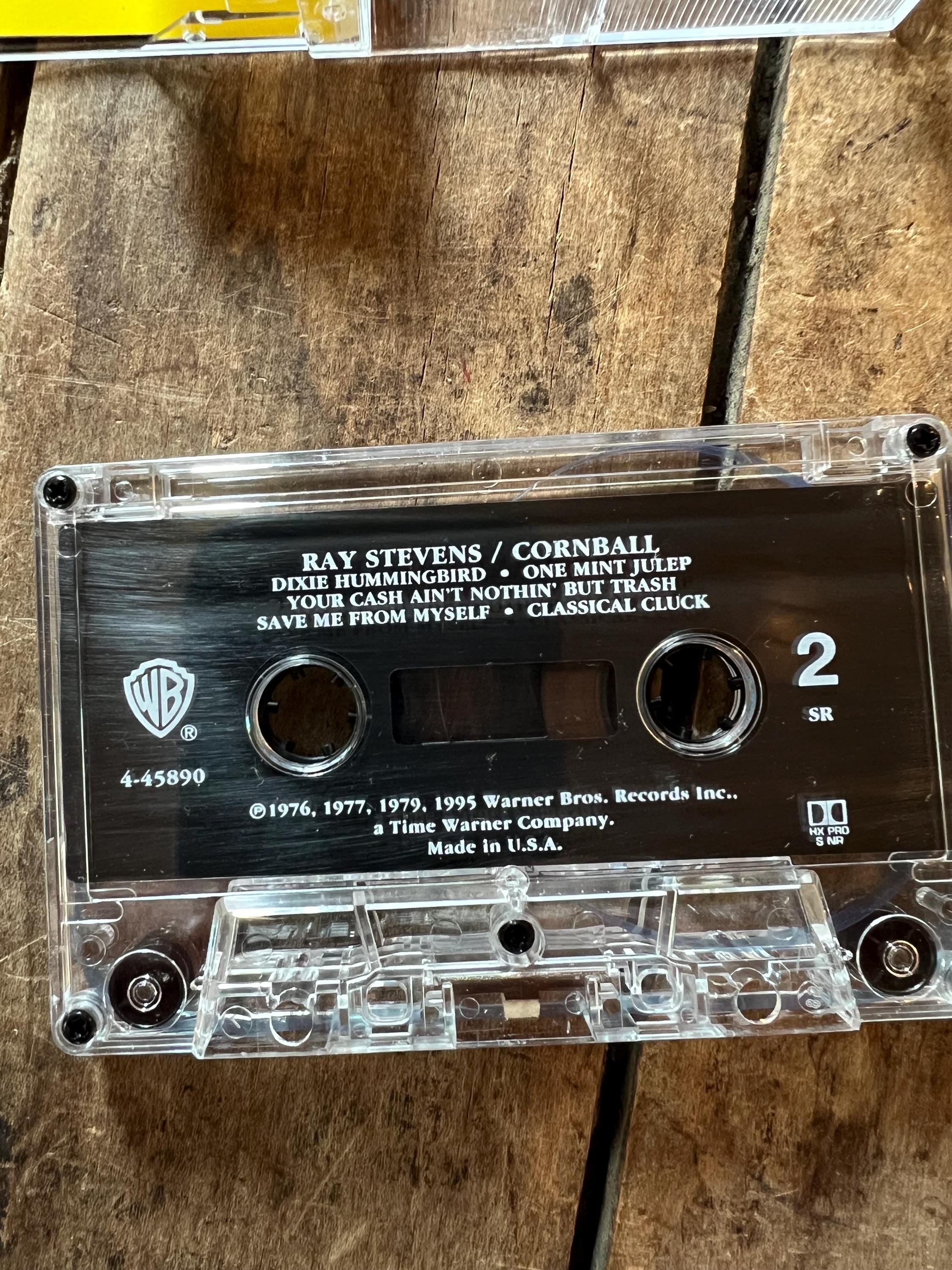 1995 Ray Stevens “Cornball” -  Original Cassette Tape - Warner Bros Records - Pop Folk Album