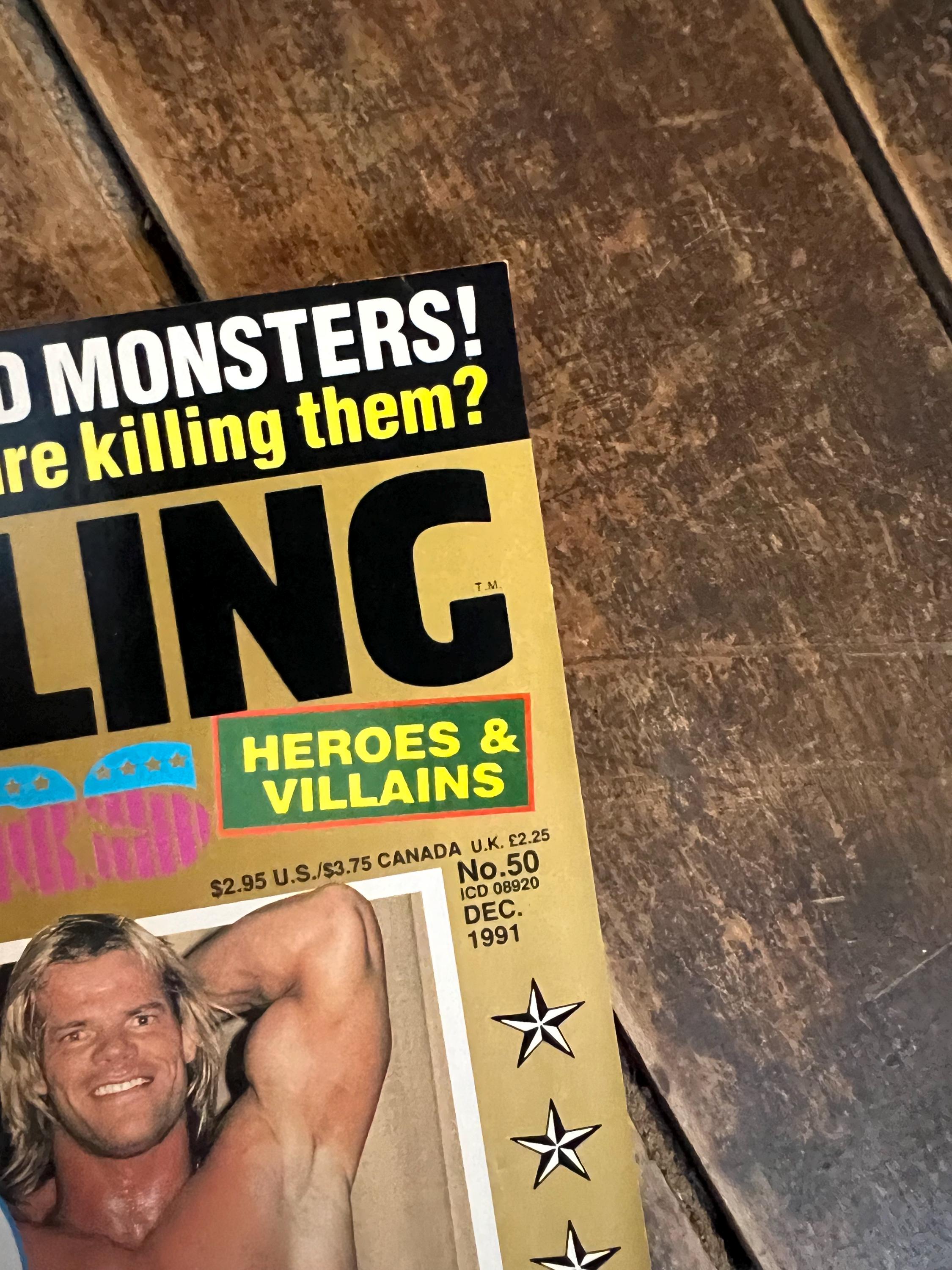 Wrestling All Stars Magazine - December 1991 WWF WWE - 50th Issue Collector’s Edition