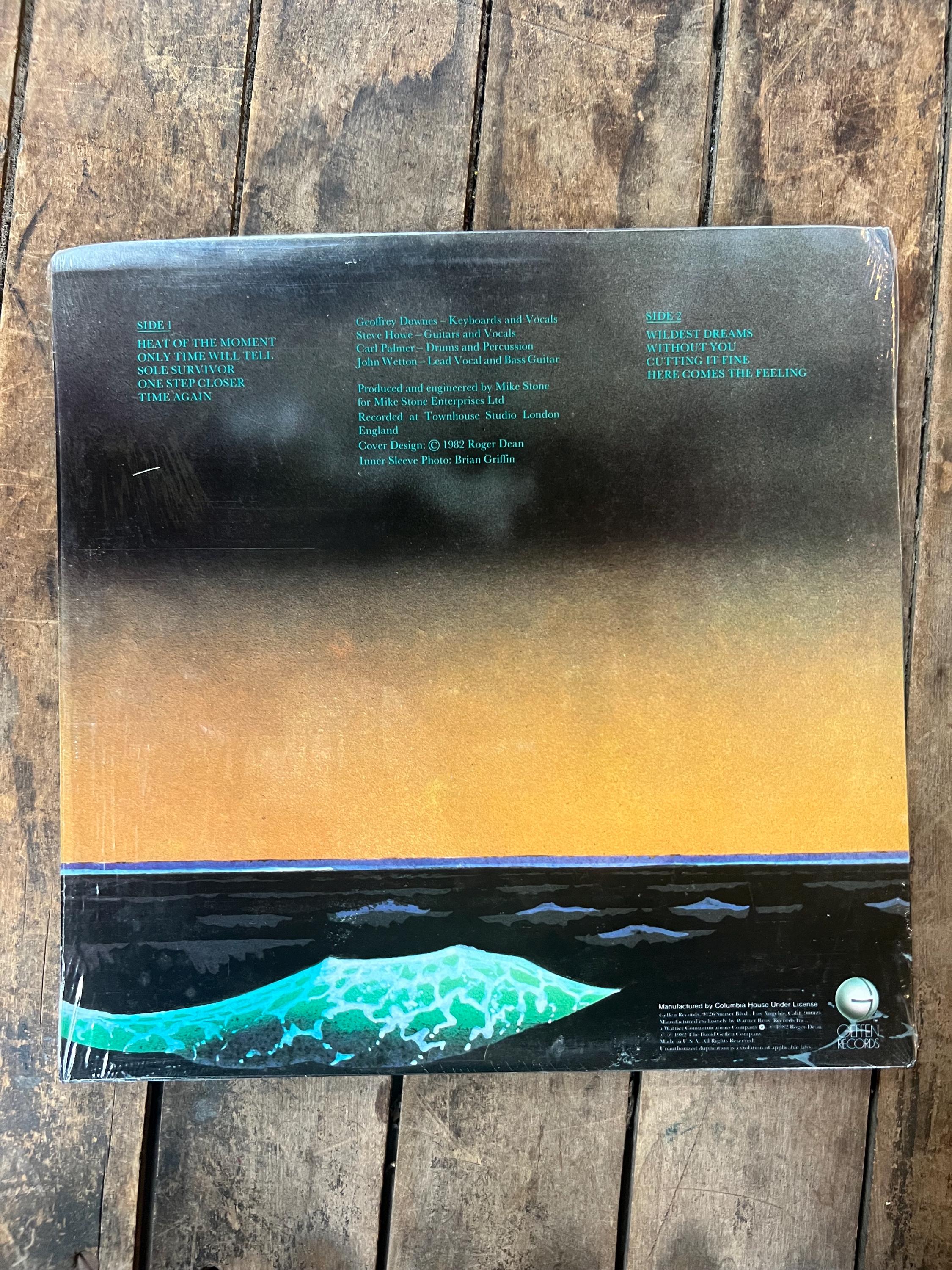 Vintage 1982 ASIA Debut Album LP Record - Geffen Records