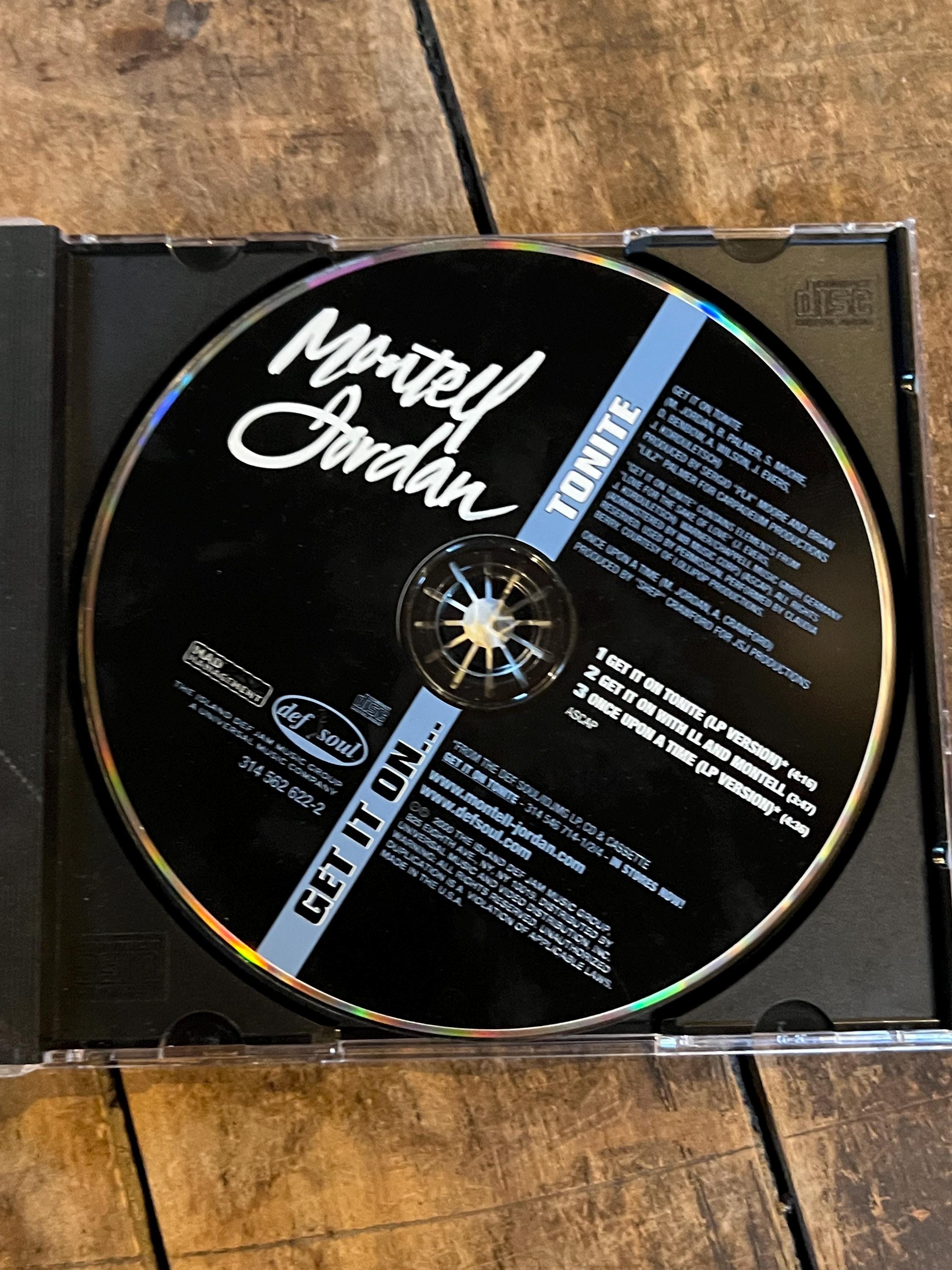 Montell Jordan “Get it on Tonite”  CD Promo Single  - 1999 Def Soul Records