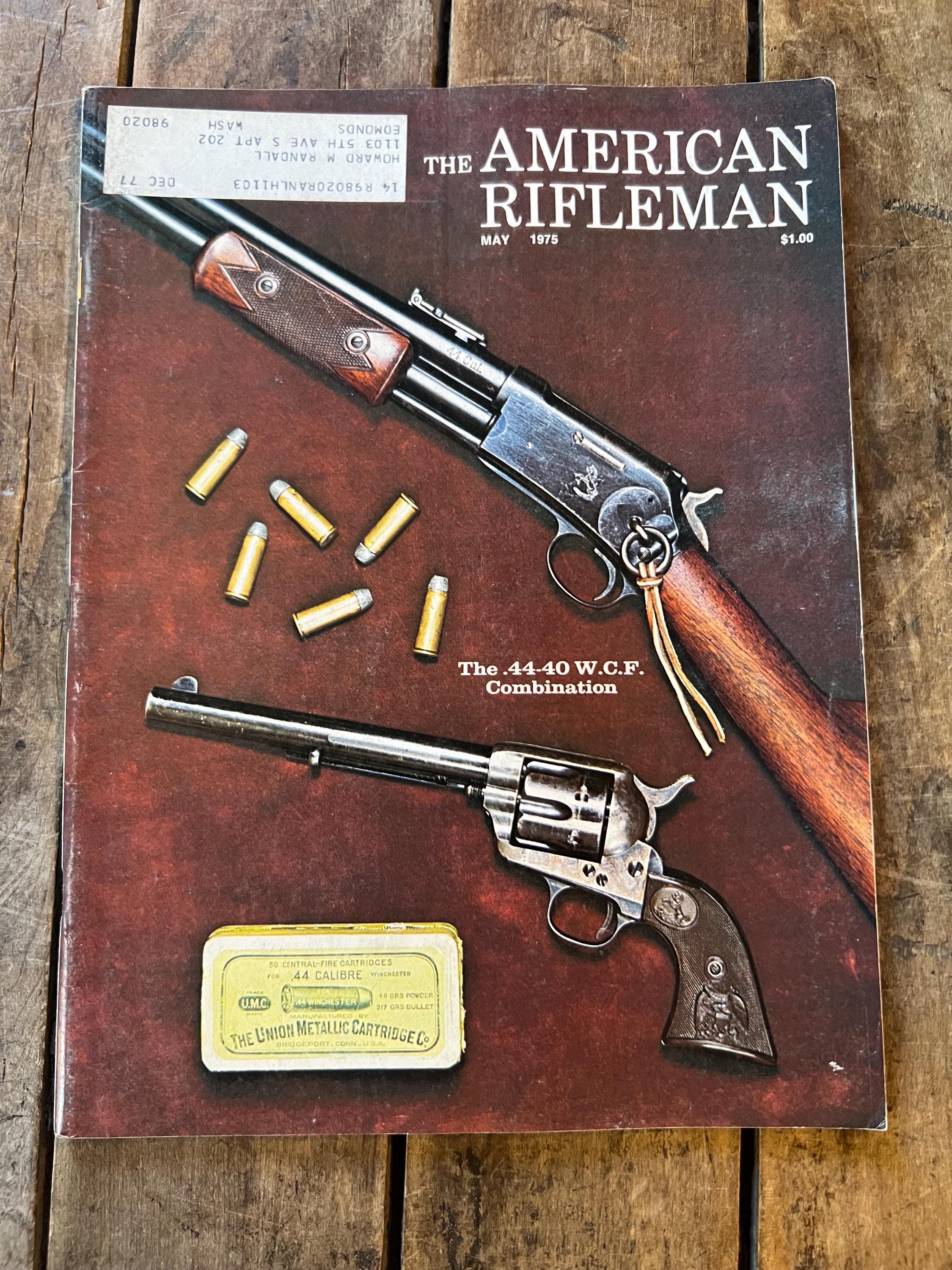 Vintage 1975 American Rifleman Magazine - May Edition- Retro Advertising - Men’s Outdoor Magazine