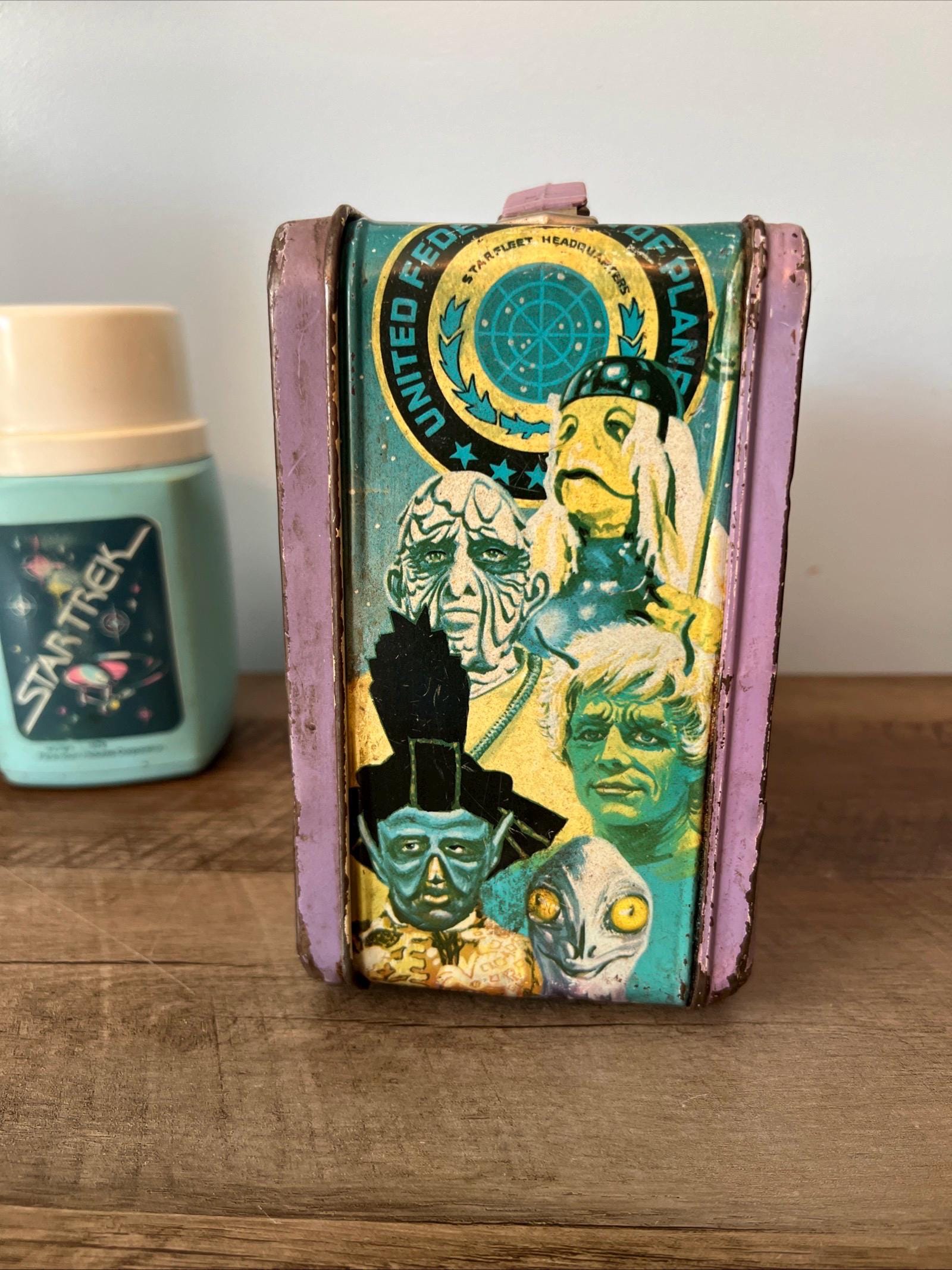 Vintage 1979 Star Trek Lunch Box & Thermos - King Seeley