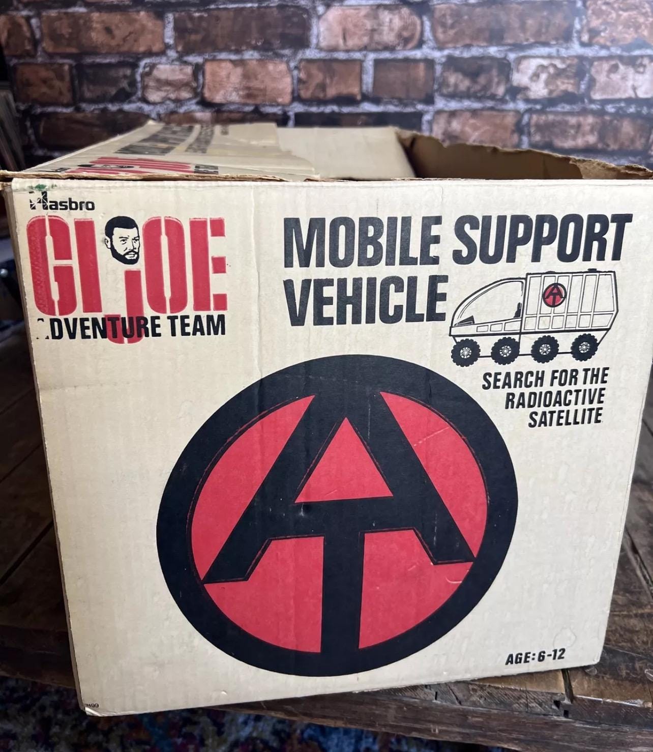 Vintage 1972 GI JOE Mobile Support Vehicle – Hasbro Adventure Team Set